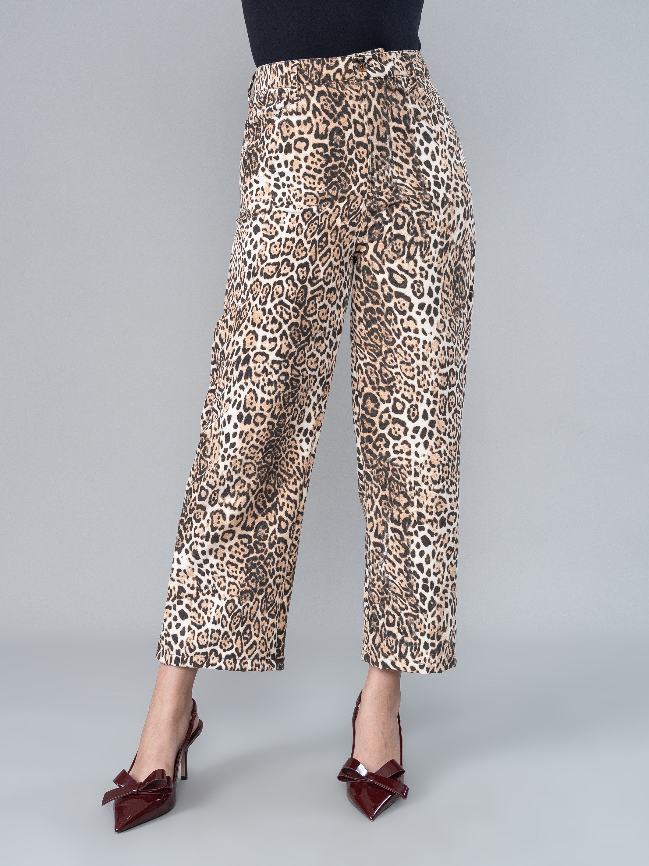 Pantalón Inés Animal Print en Catania