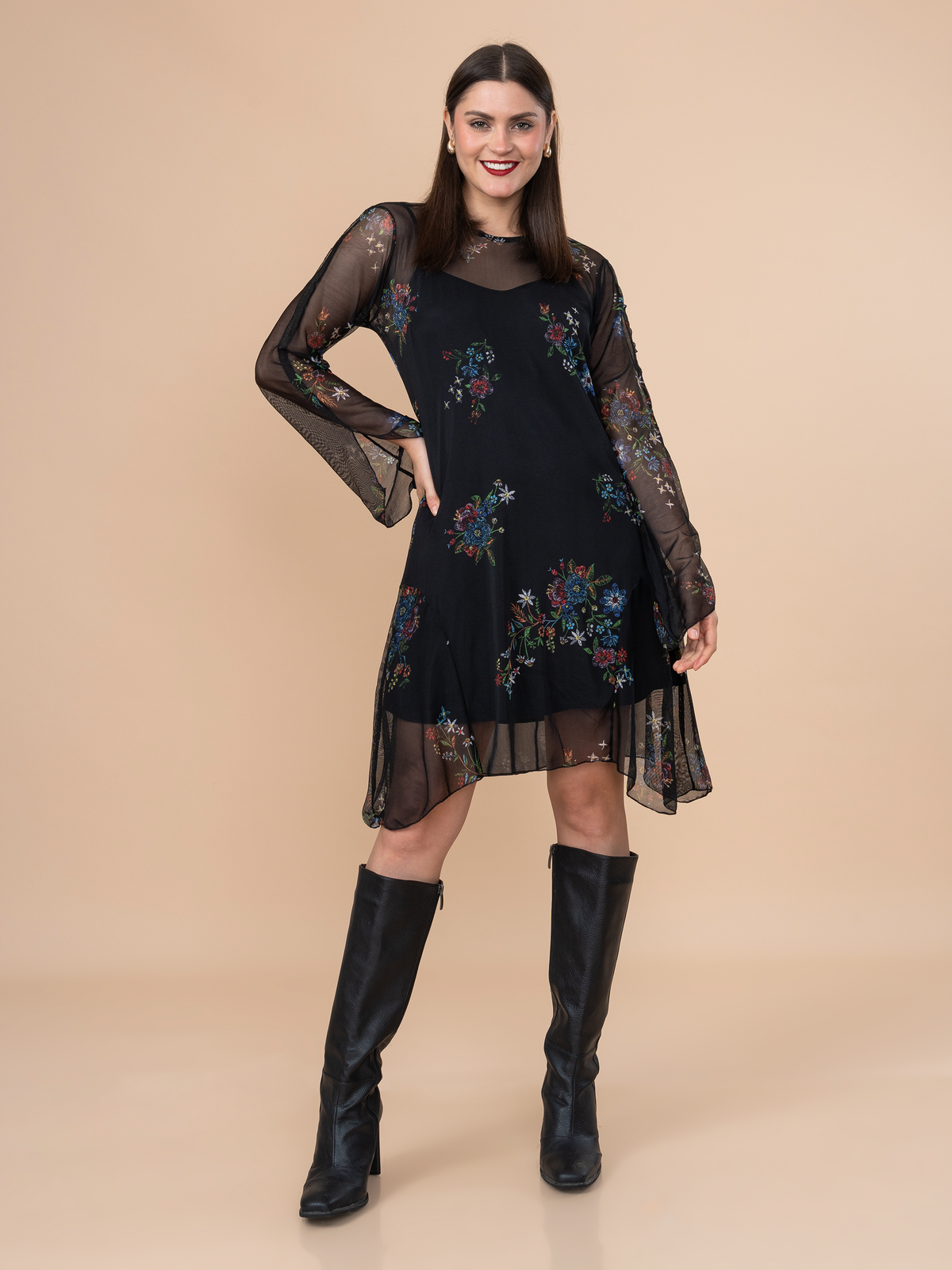 VESTIDO ERIKA NEGRO