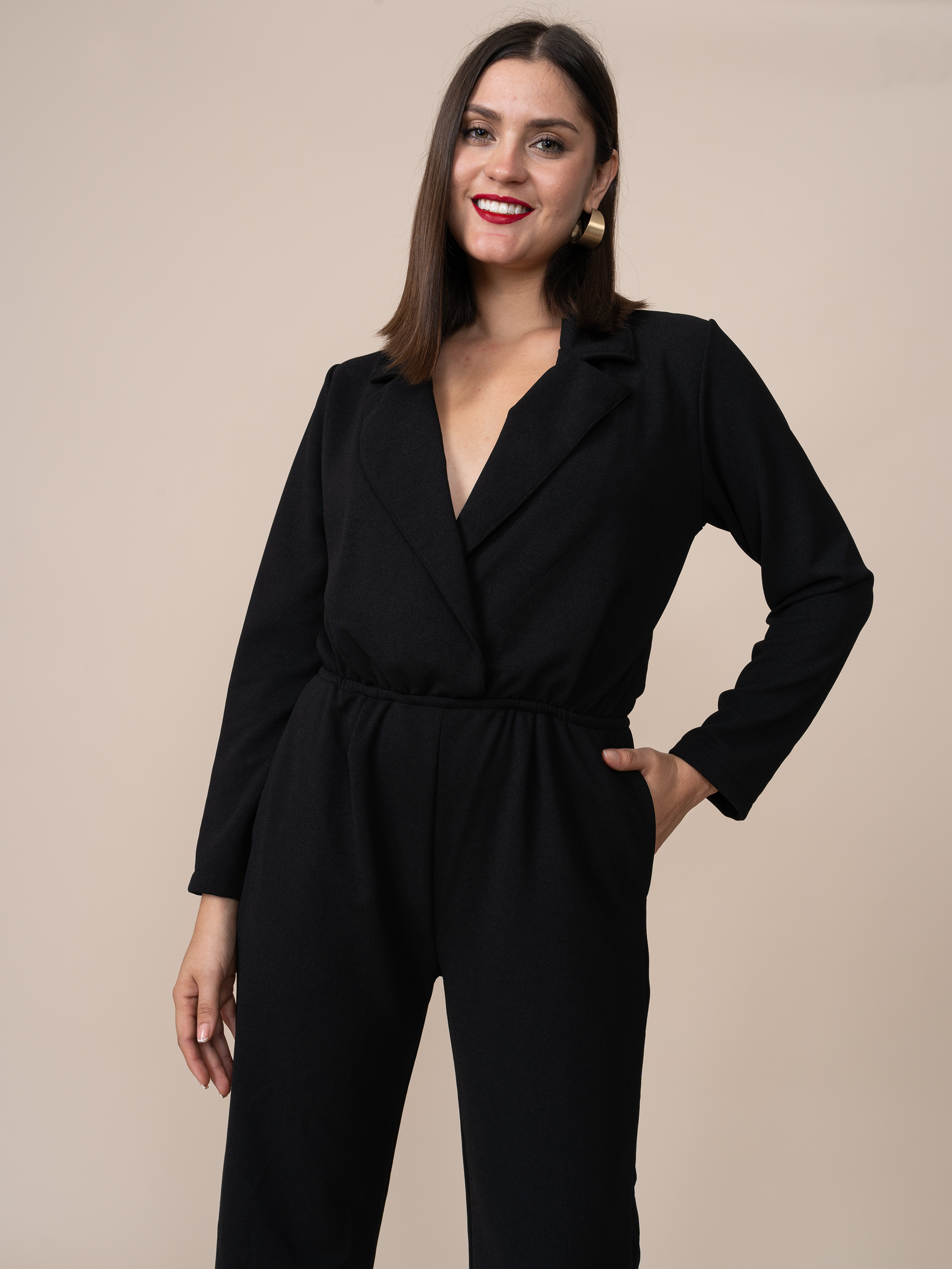 Enterizo Alma Negro