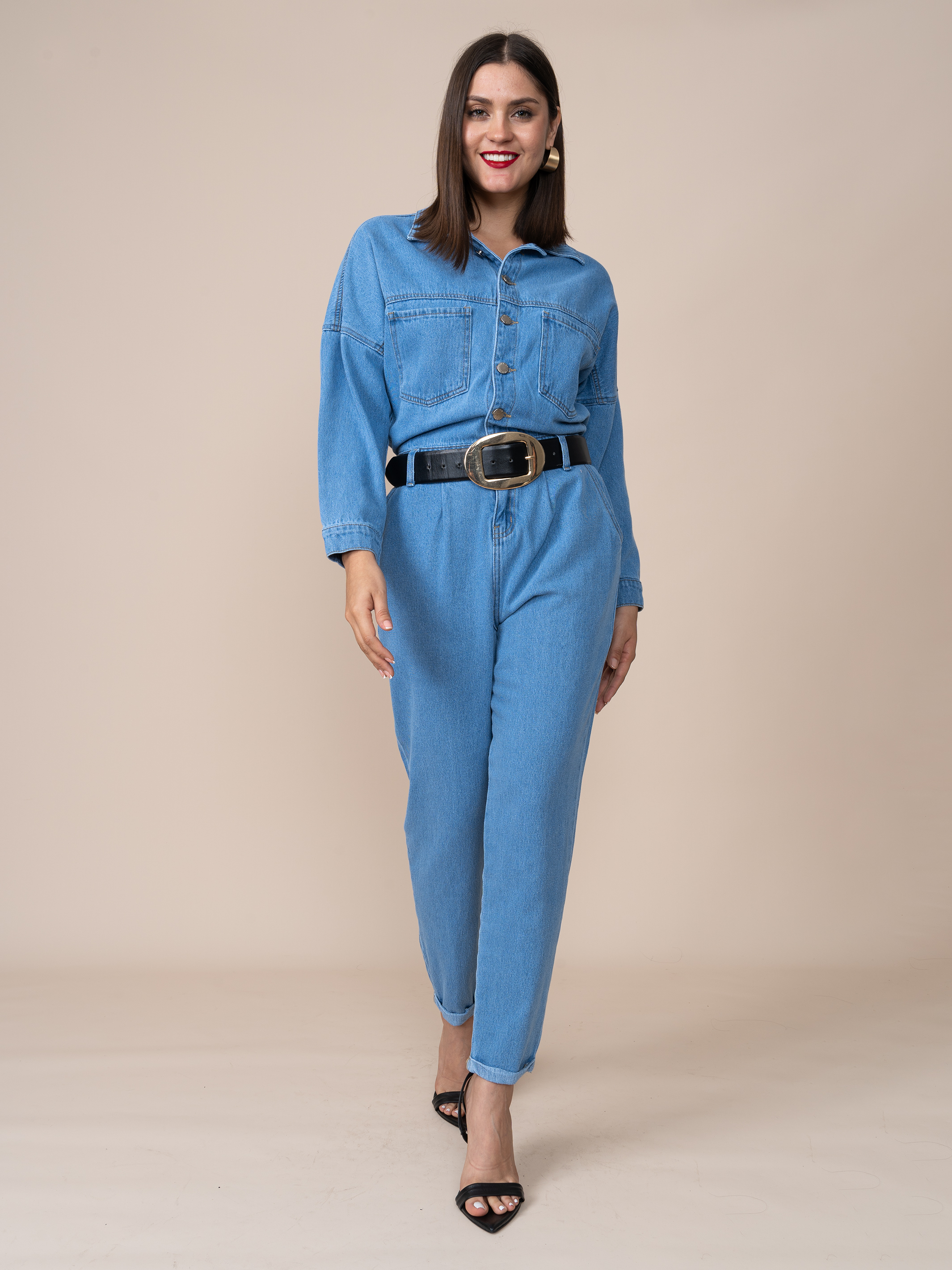 Enterizo de Denim Gabriela