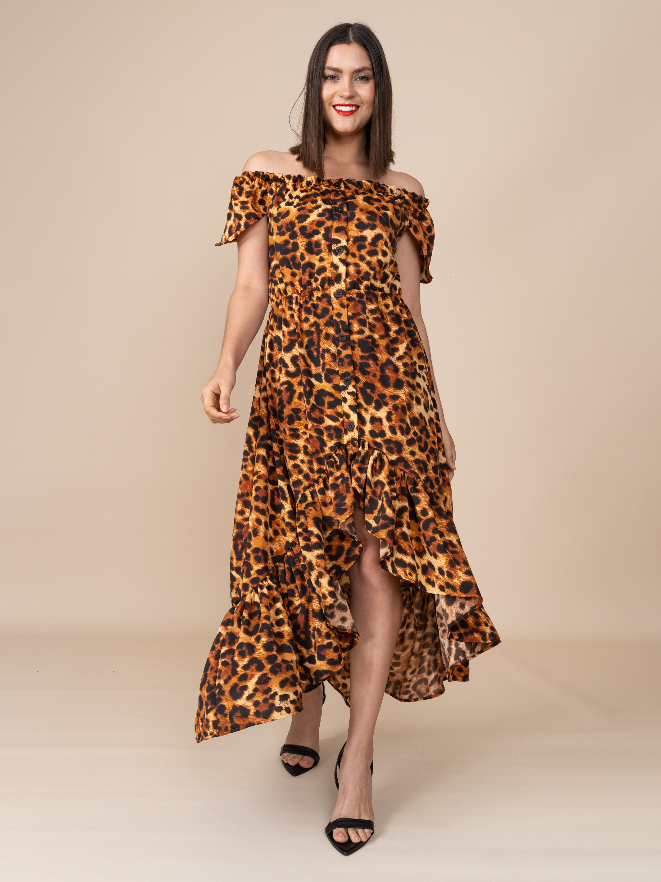 Vestido Julieta Estampado Animal Print