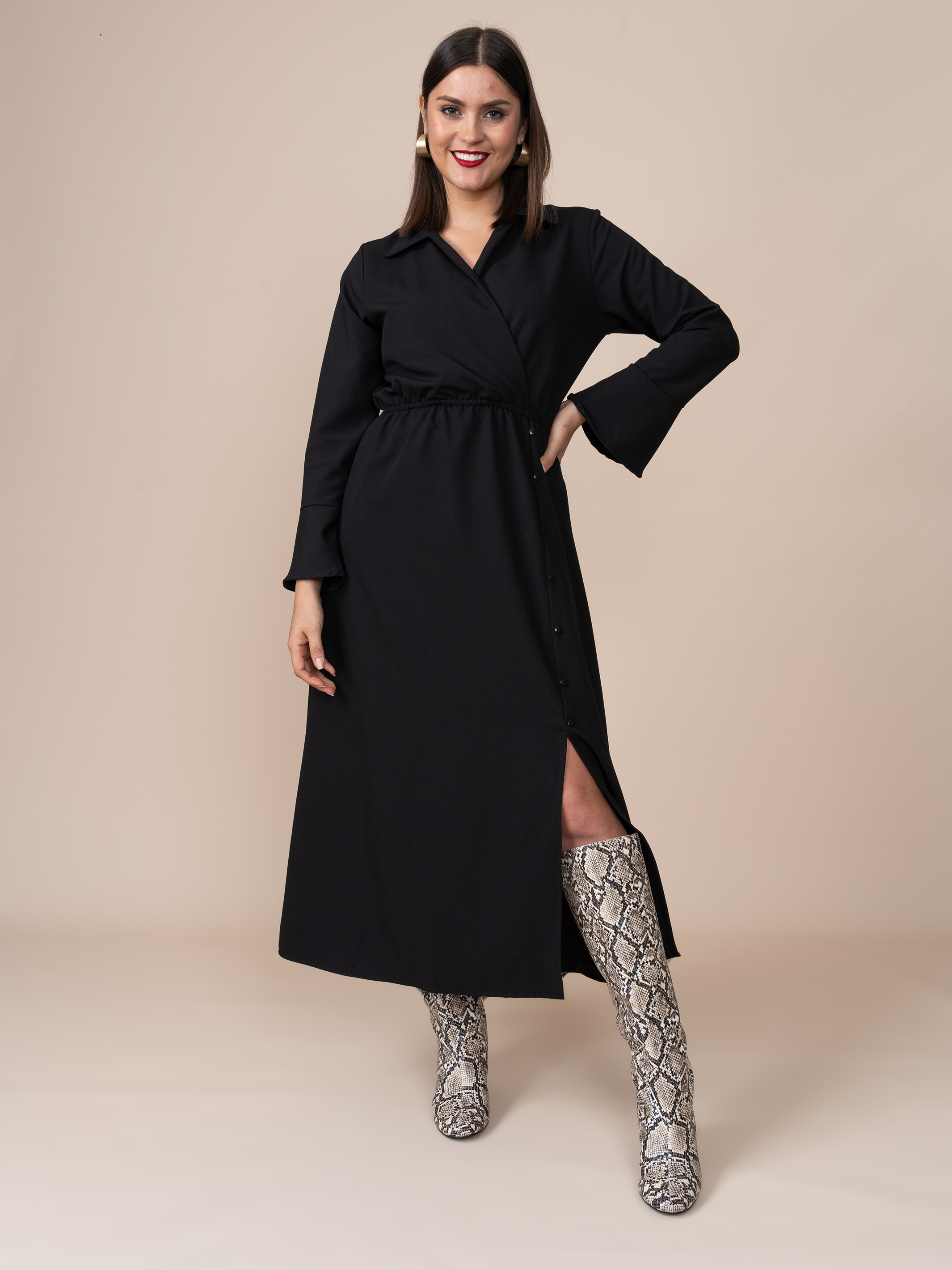 Vestido Carolina Negro