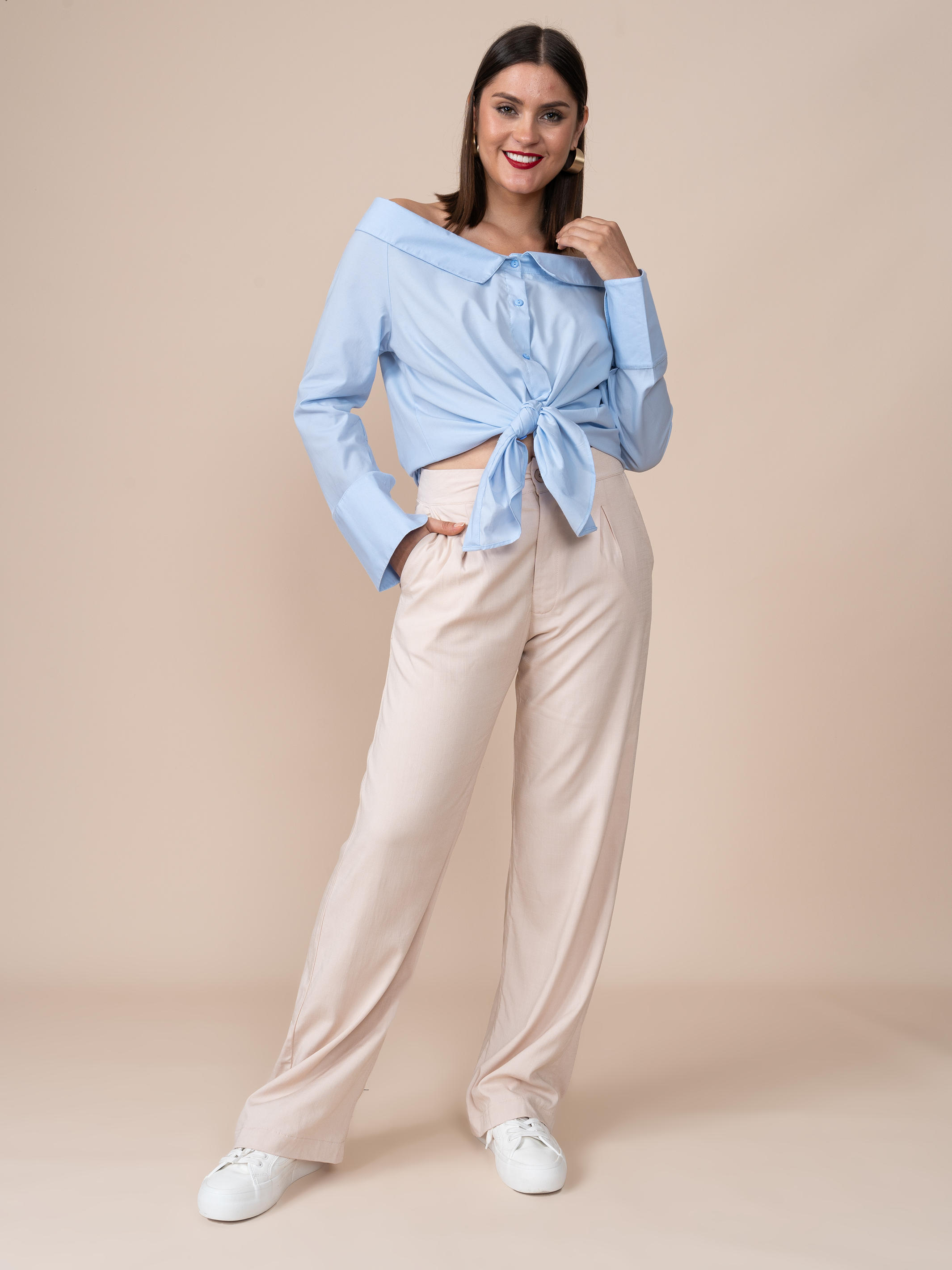 Pantalón Susy Beige