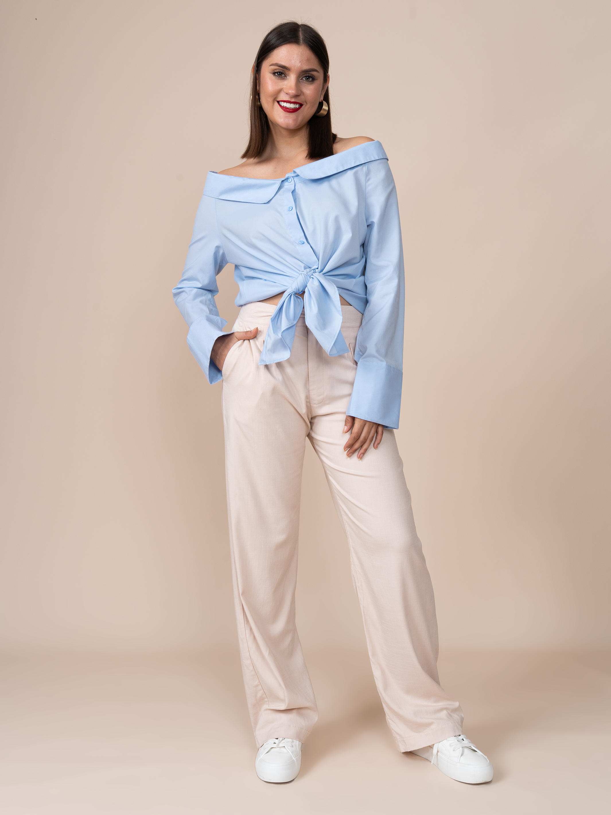 Pantalón Susy Beige