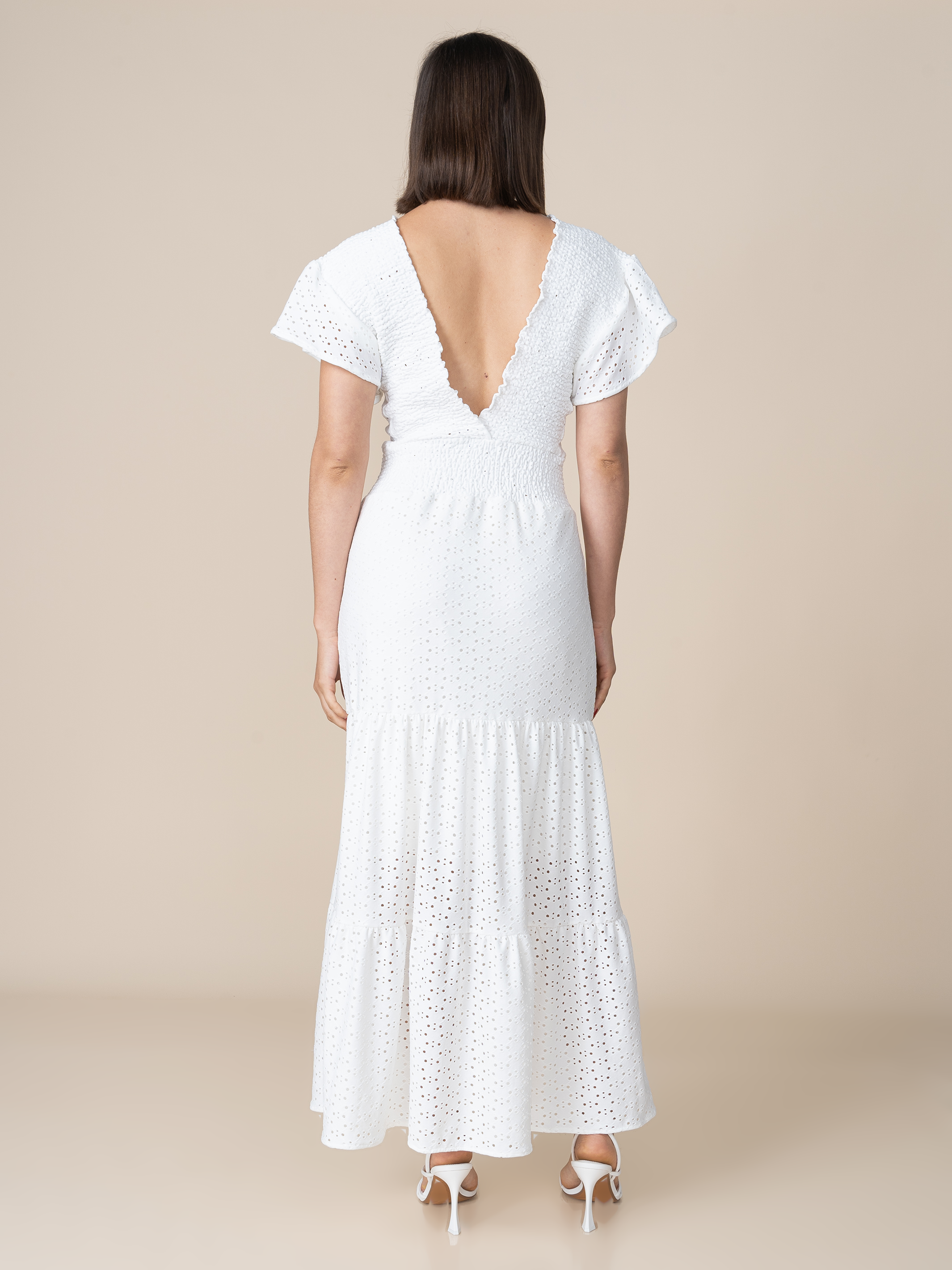 Vestido de Broderie Estela Hueso