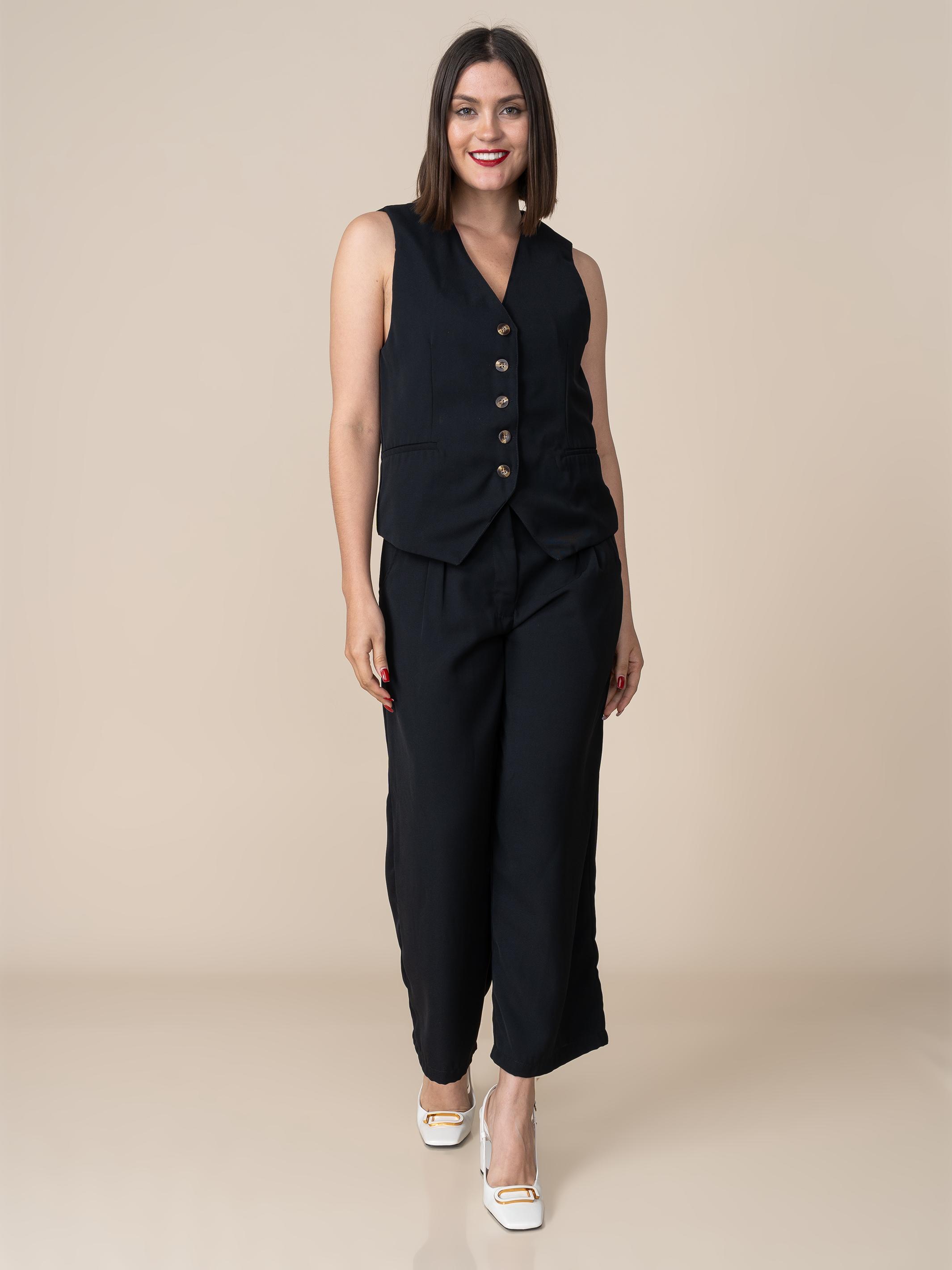 Pantalon Roma Negro