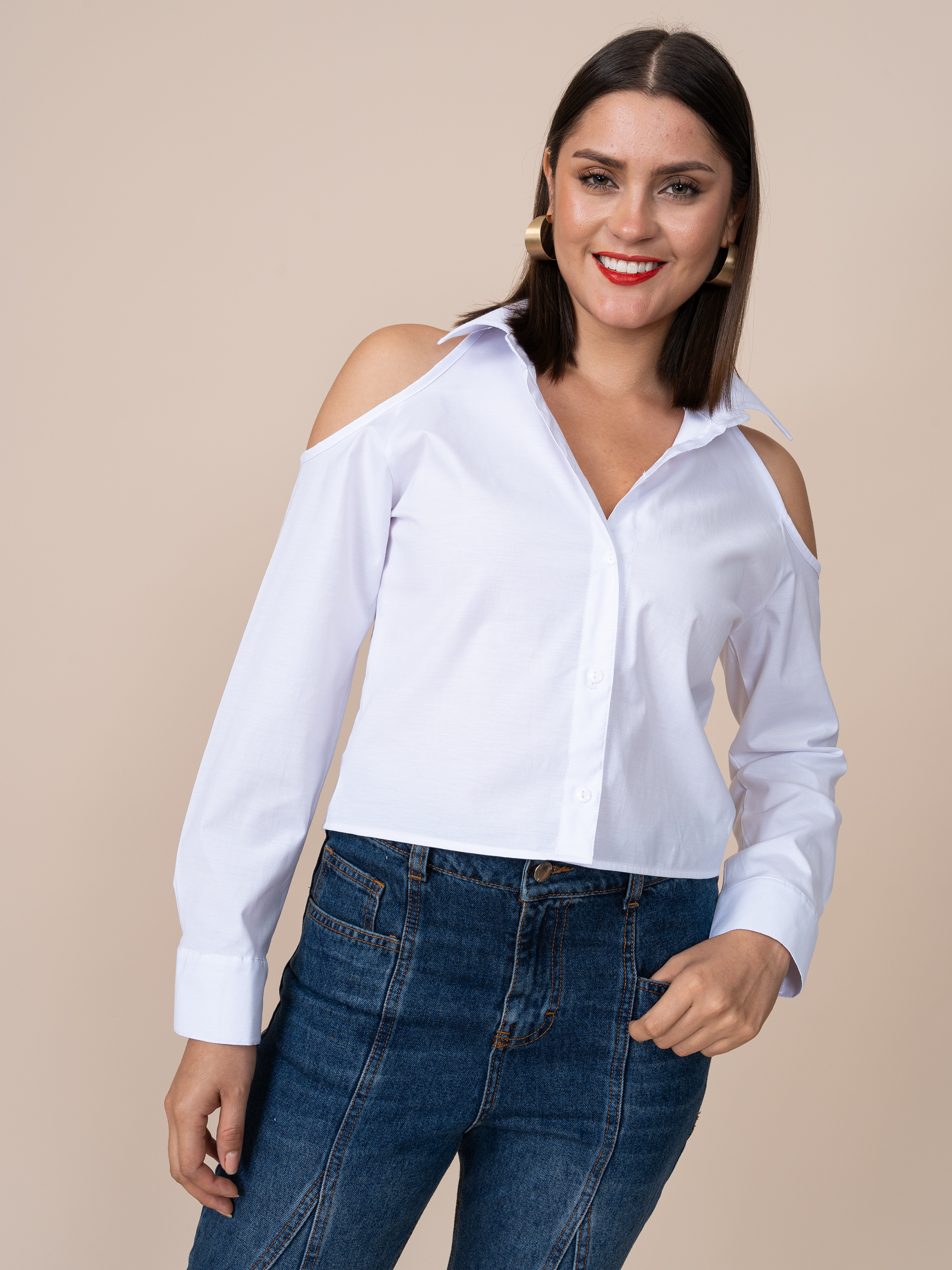 Blusa Angelica Hueso