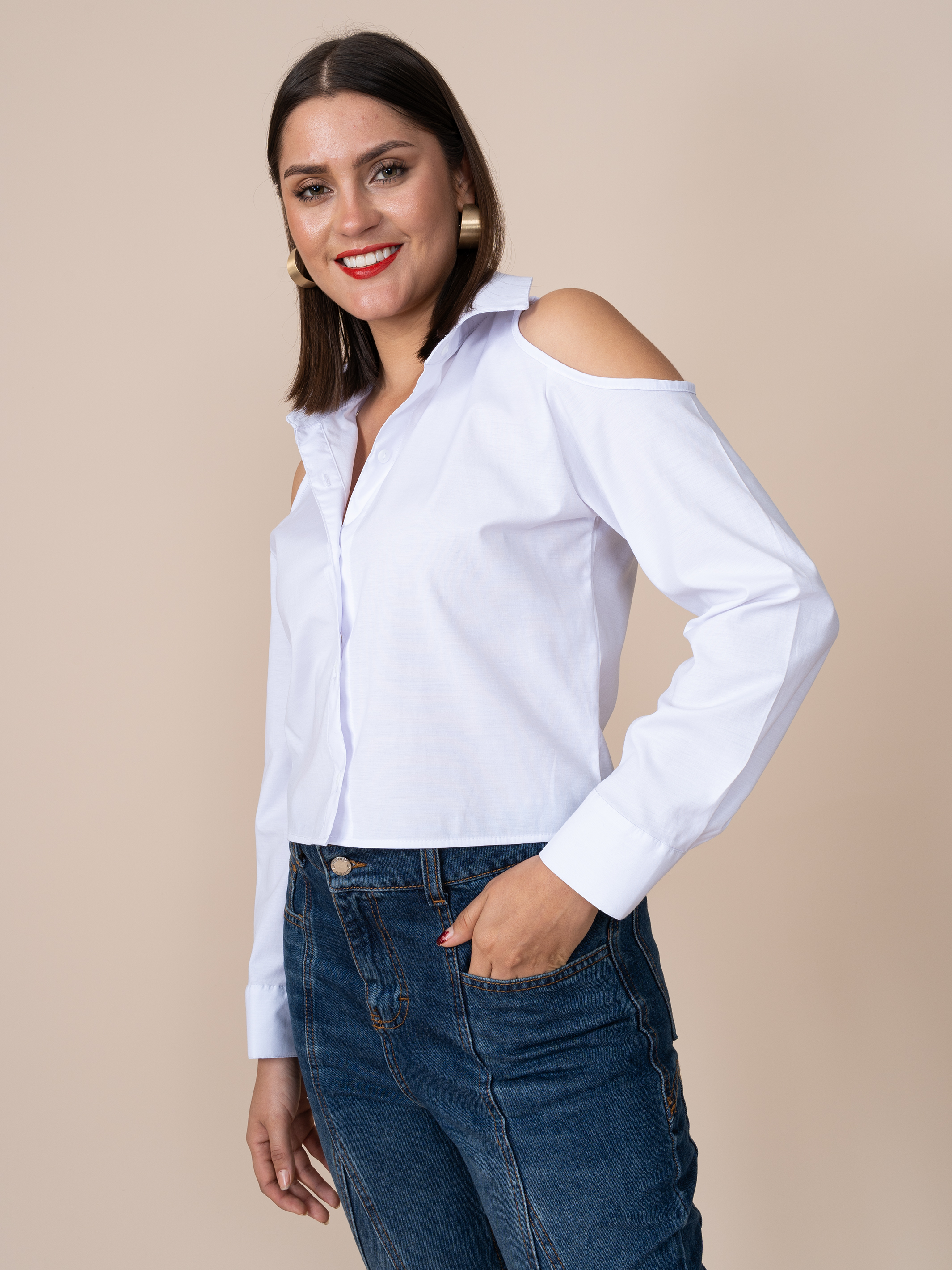 Blusa Angelica Hueso