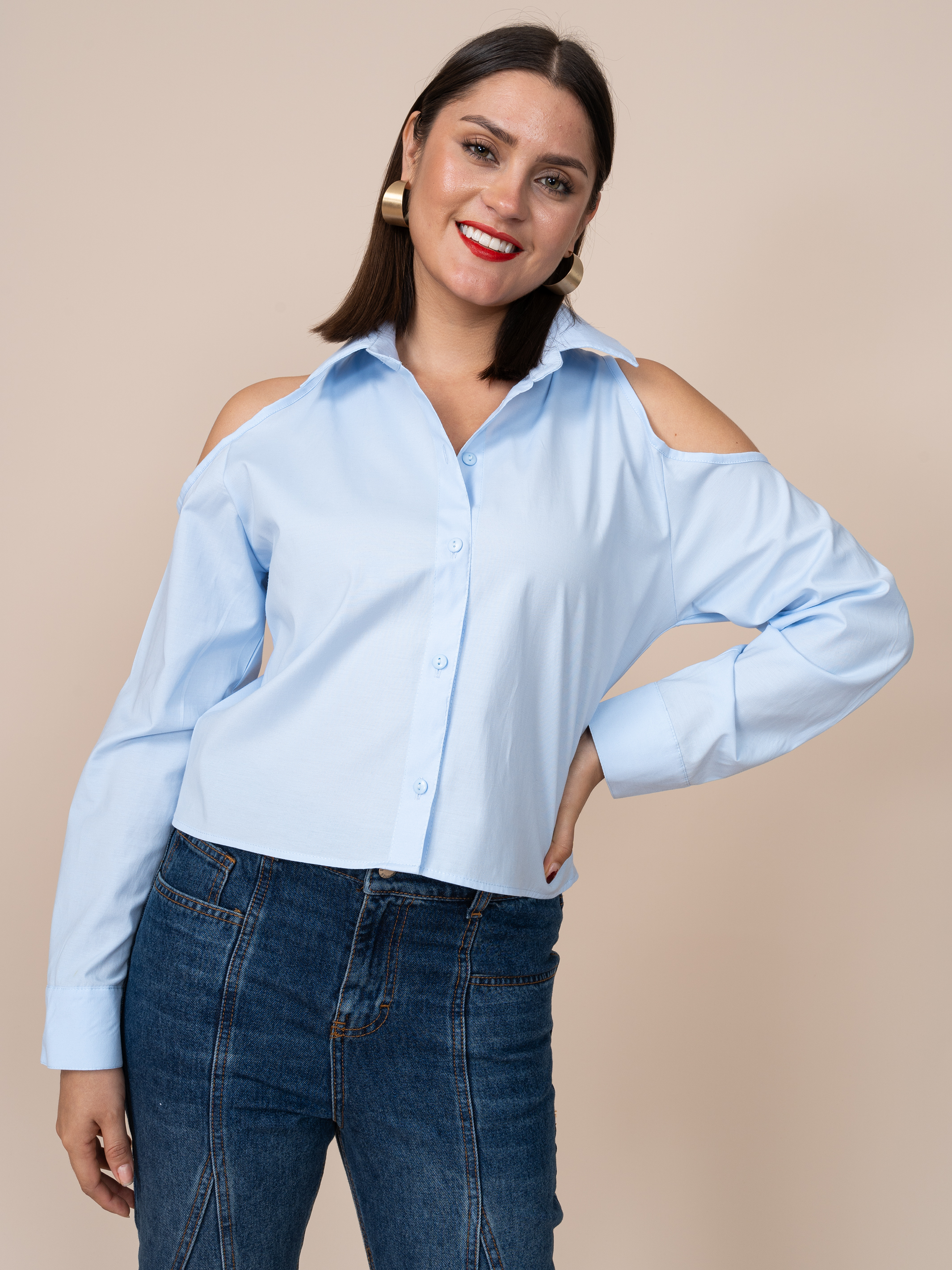 Blusa Angelica Celeste