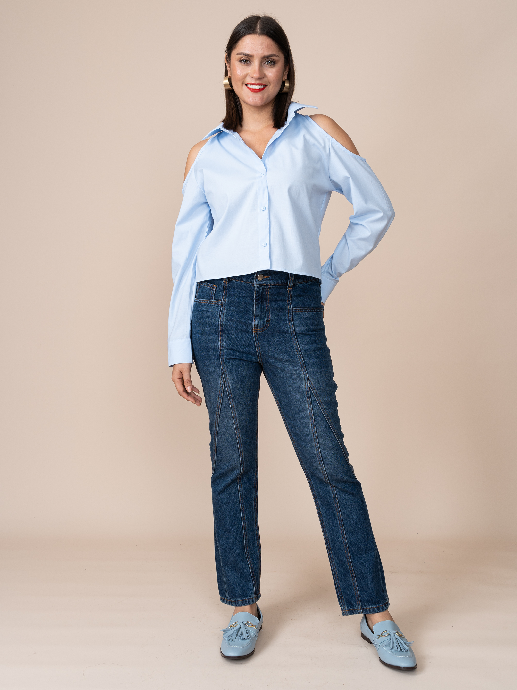 Blusa Angelica Celeste