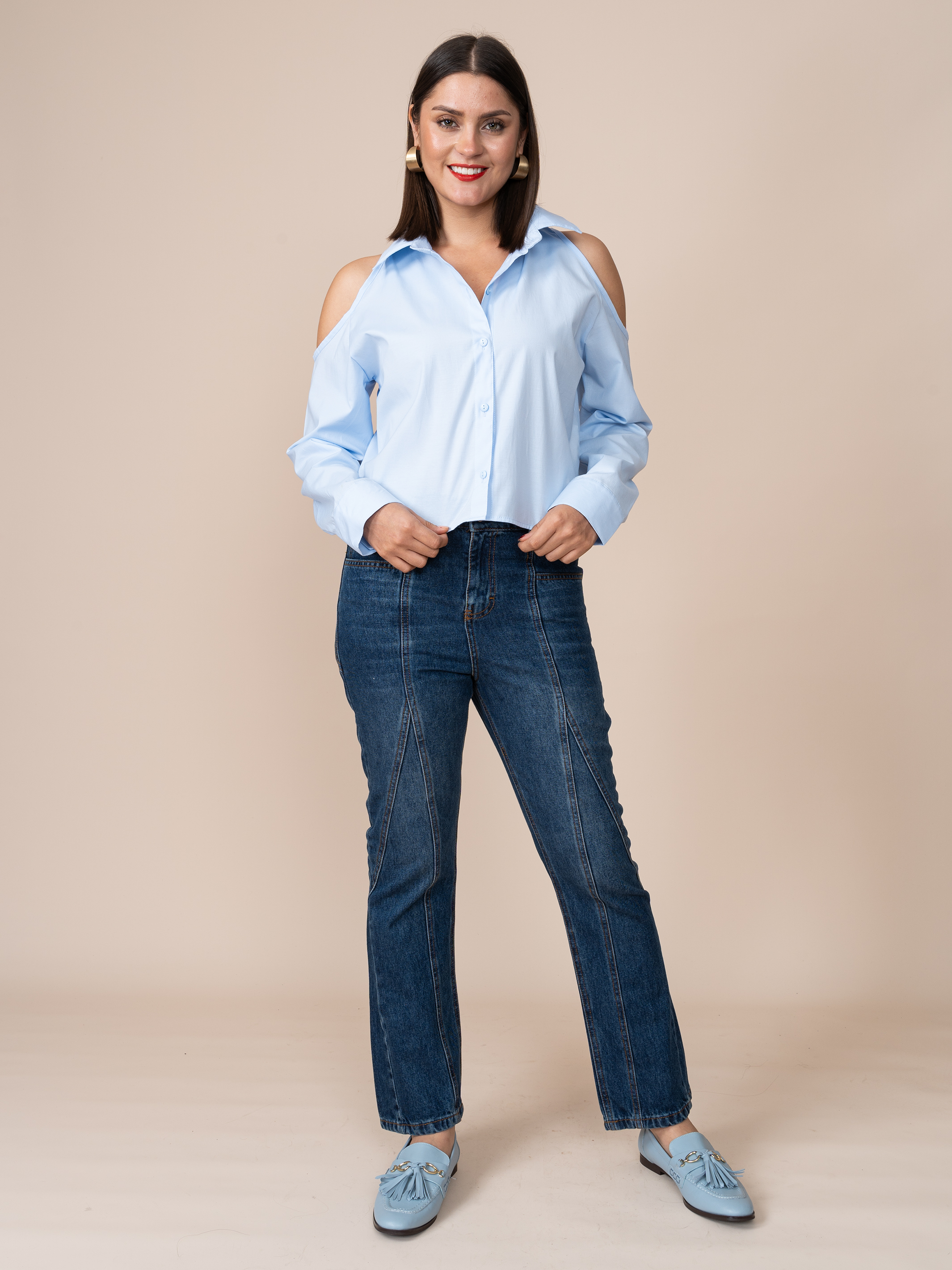 Blusa Angelica Celeste