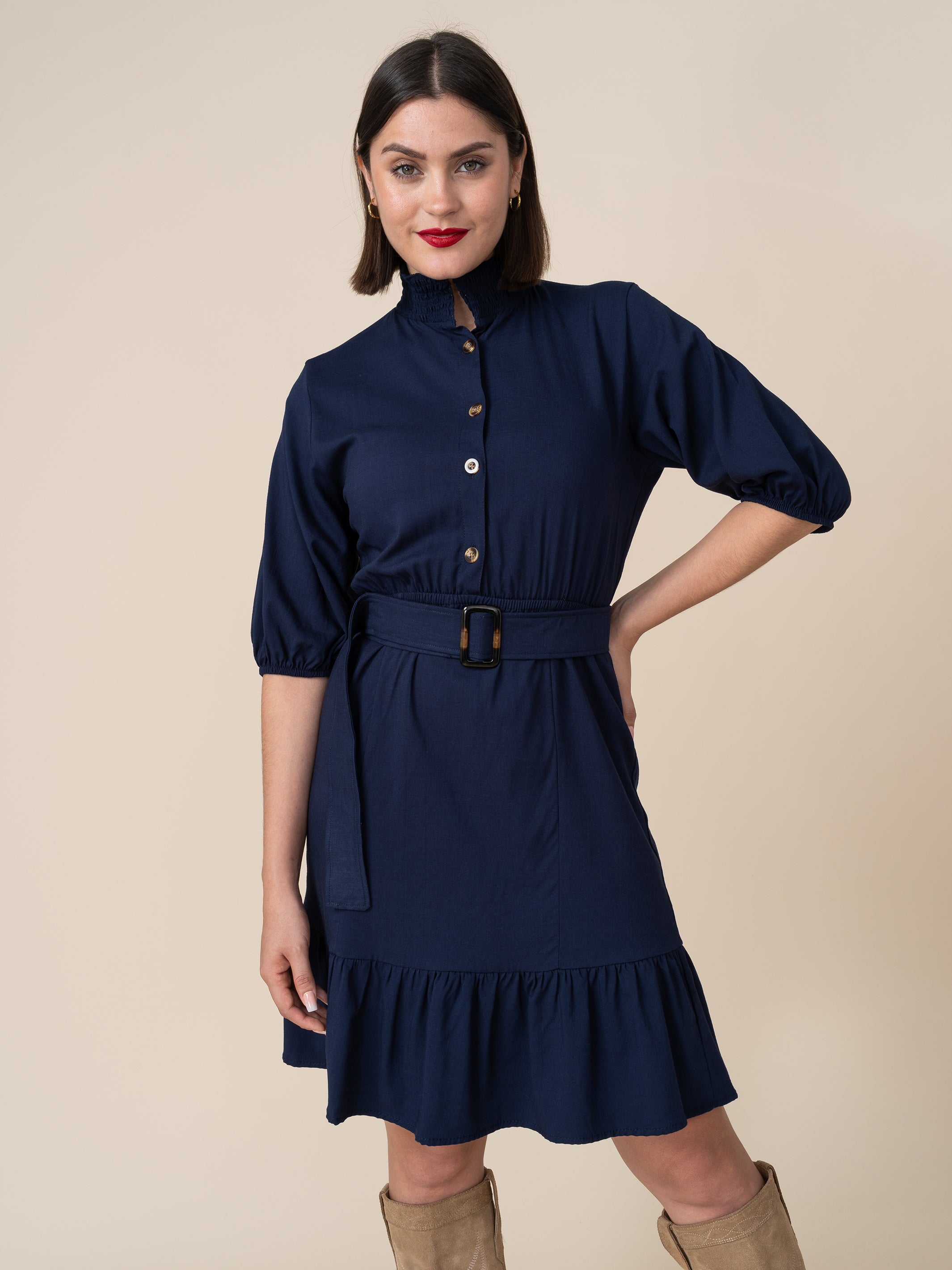 Vestido Vera Azul