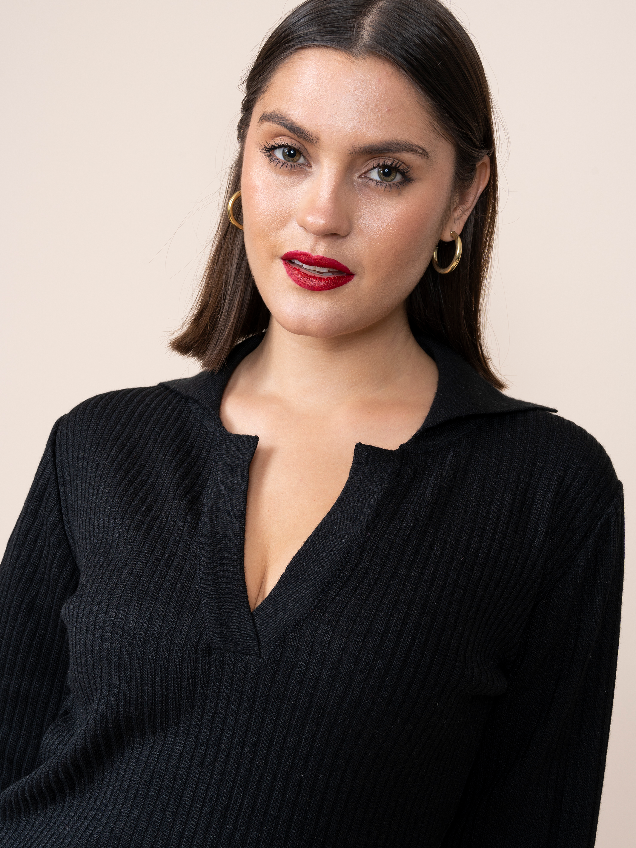 Vestido Tejido Miranda Negro