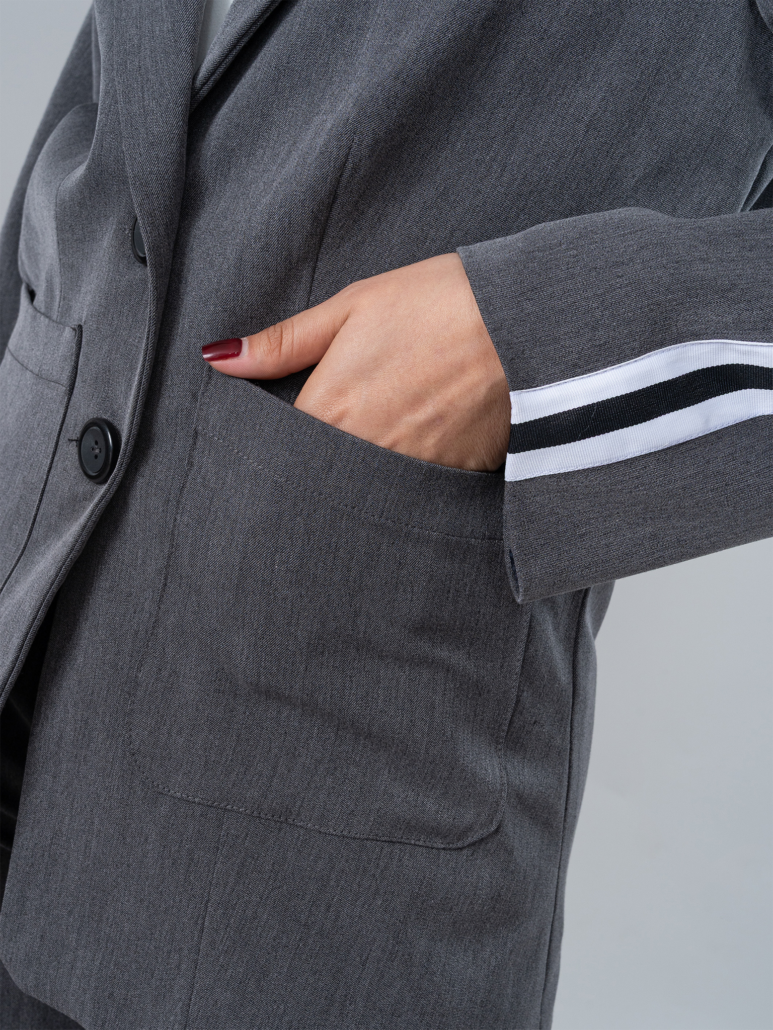 Blazer Sofia Gris Sport