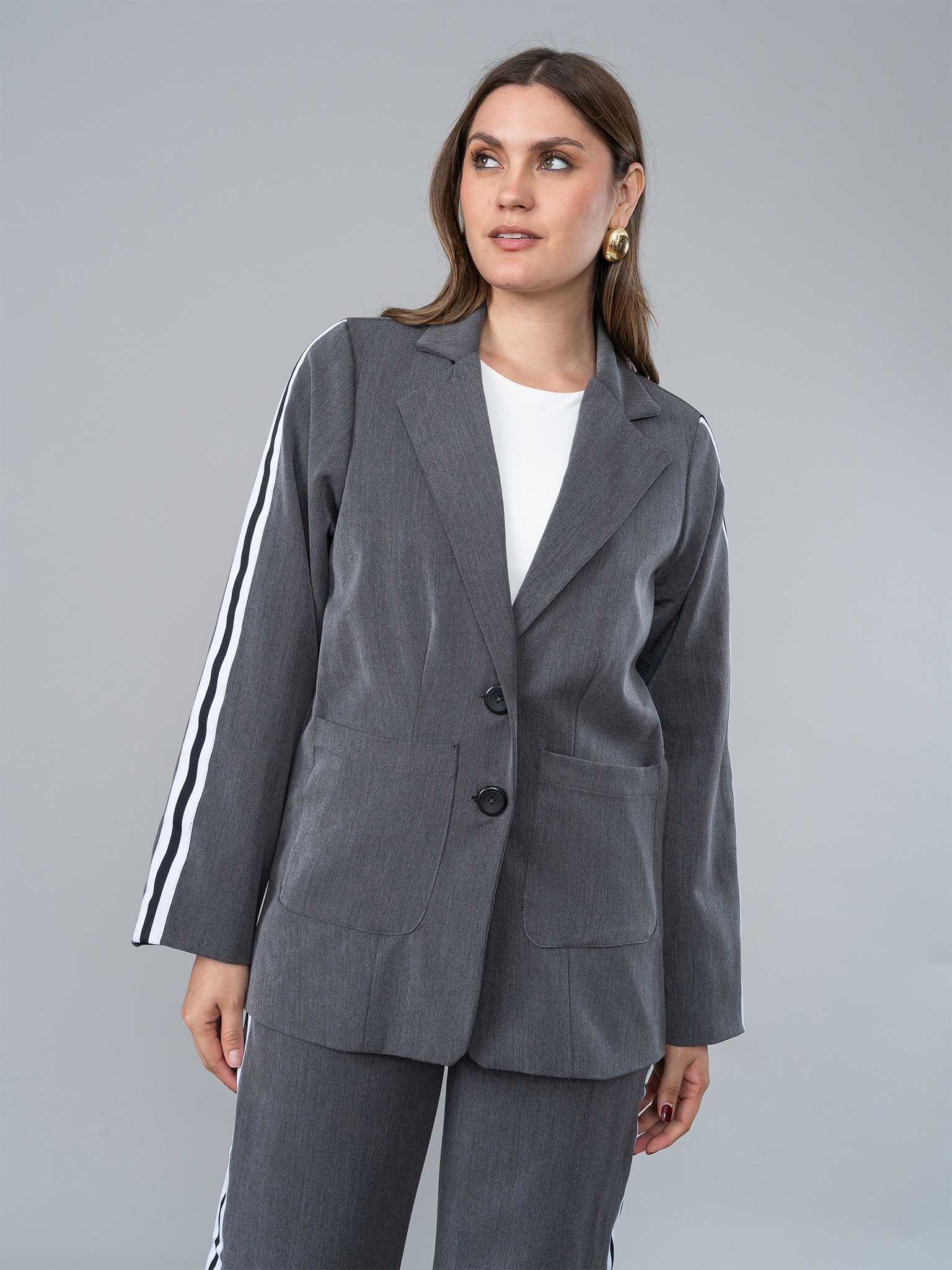 Blazer Sofia Gris Sport