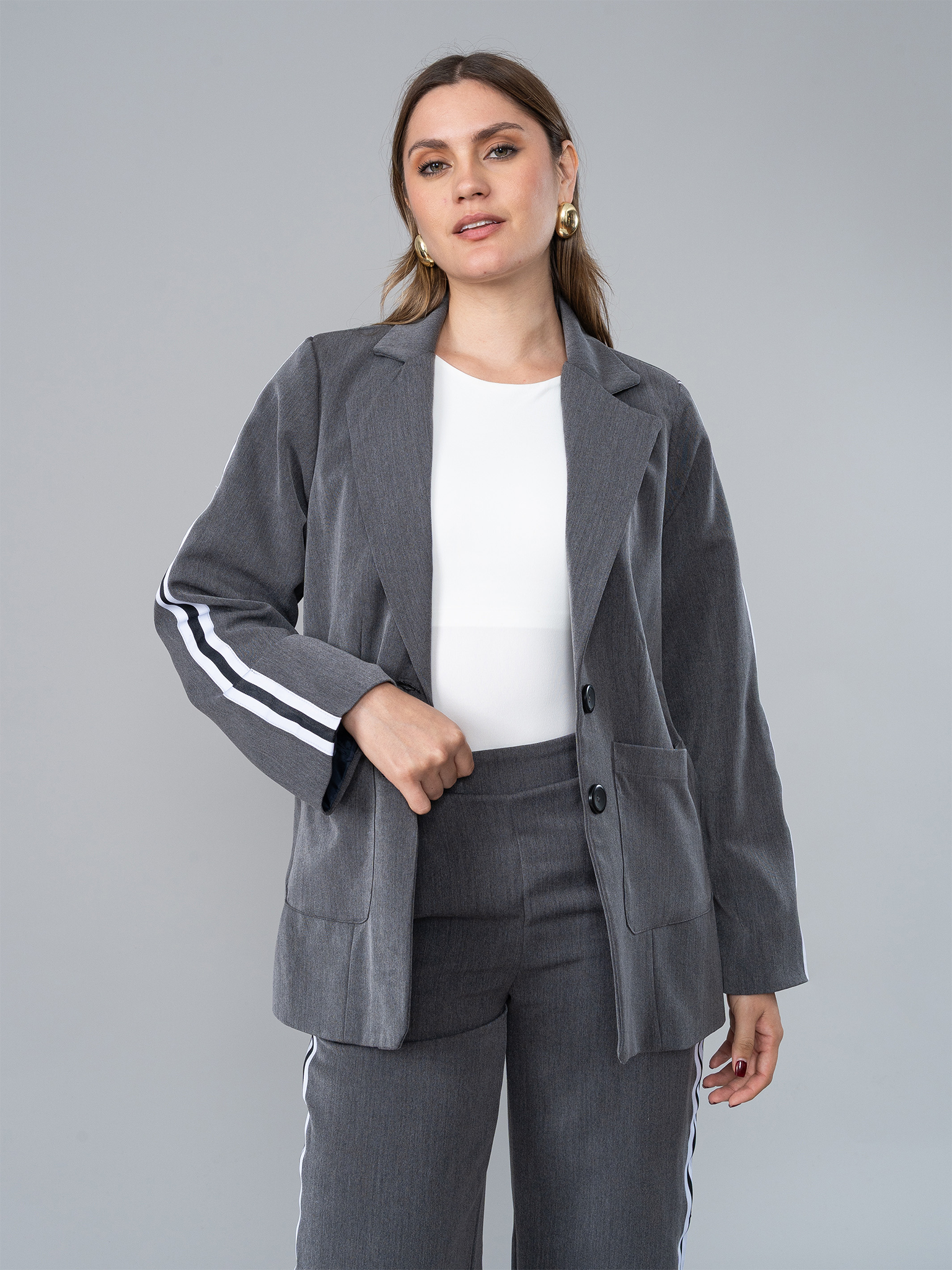 Blazer Sofia Gris Sport