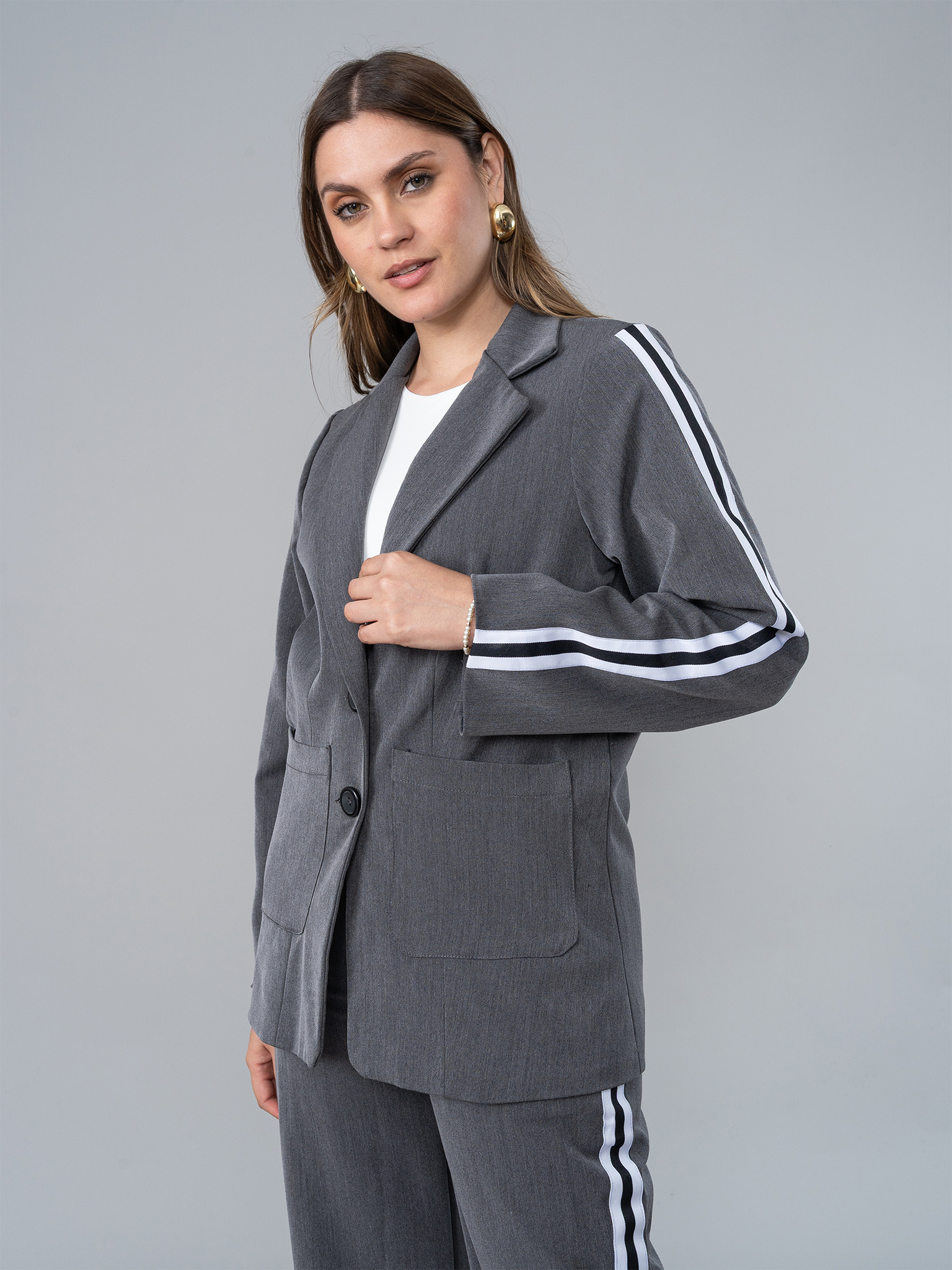 Blazer Sofia Gris Sport