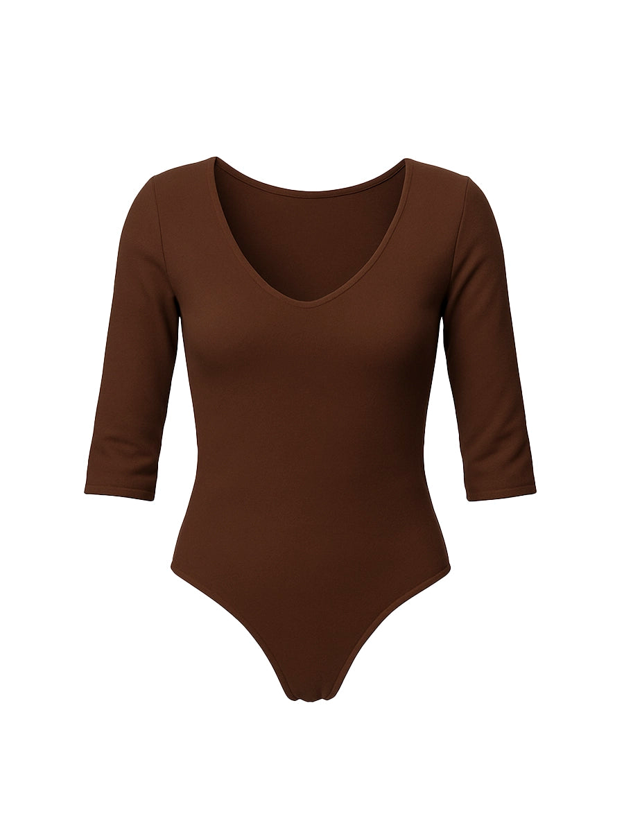 Body Básico Marrón