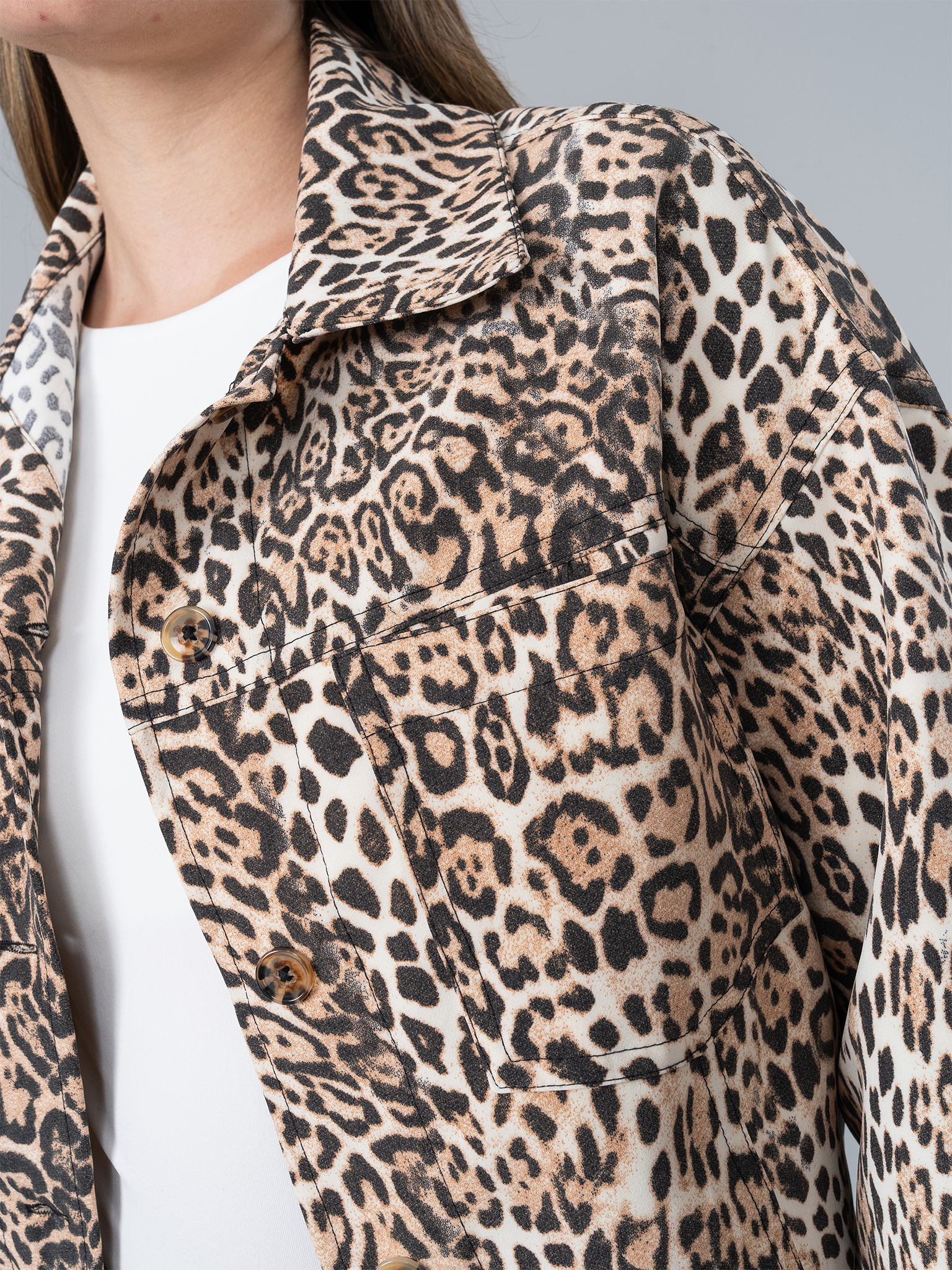 Casaca Alicia Animal Print en Catania