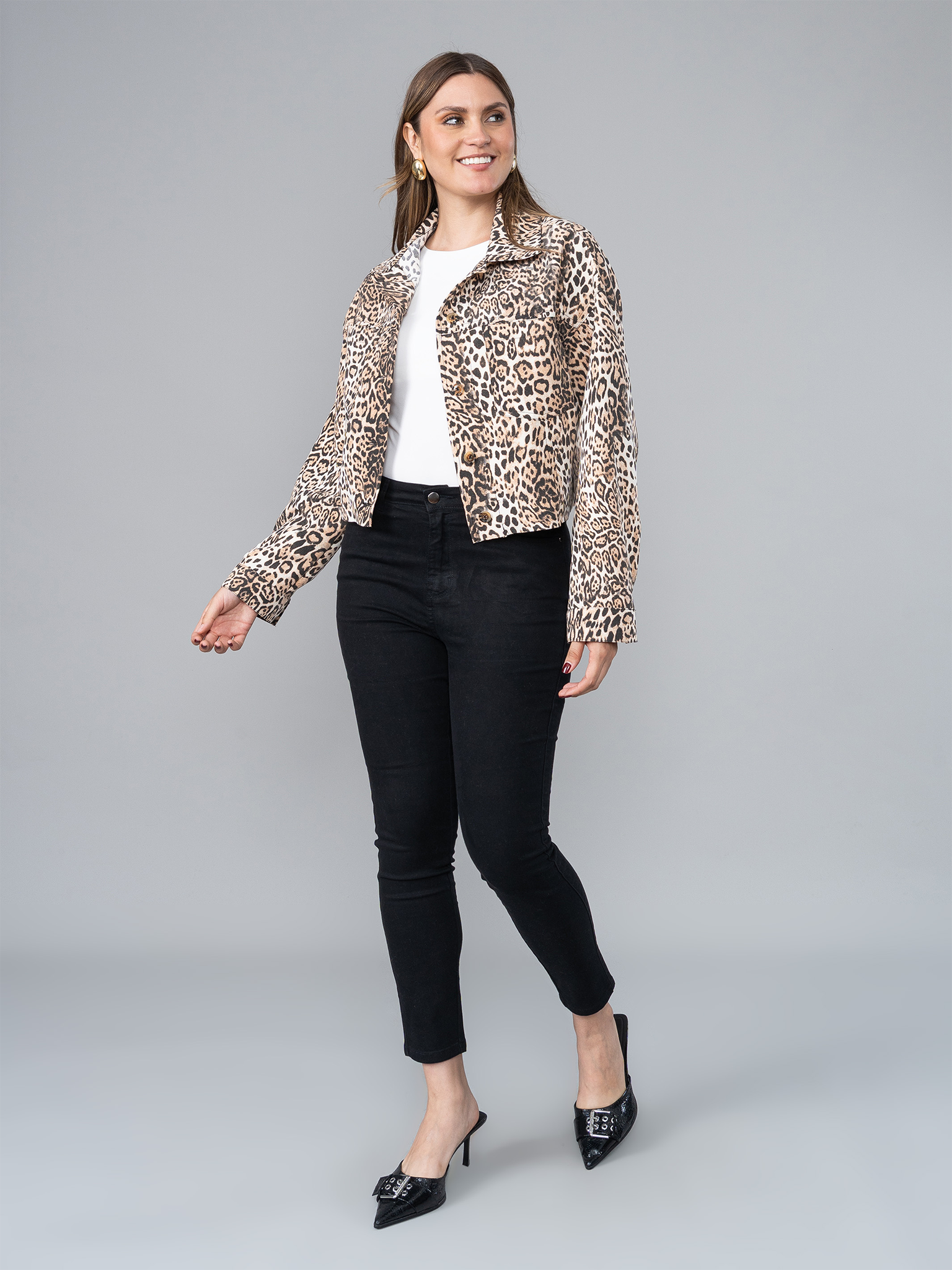Casaca Alicia Animal Print en Catania