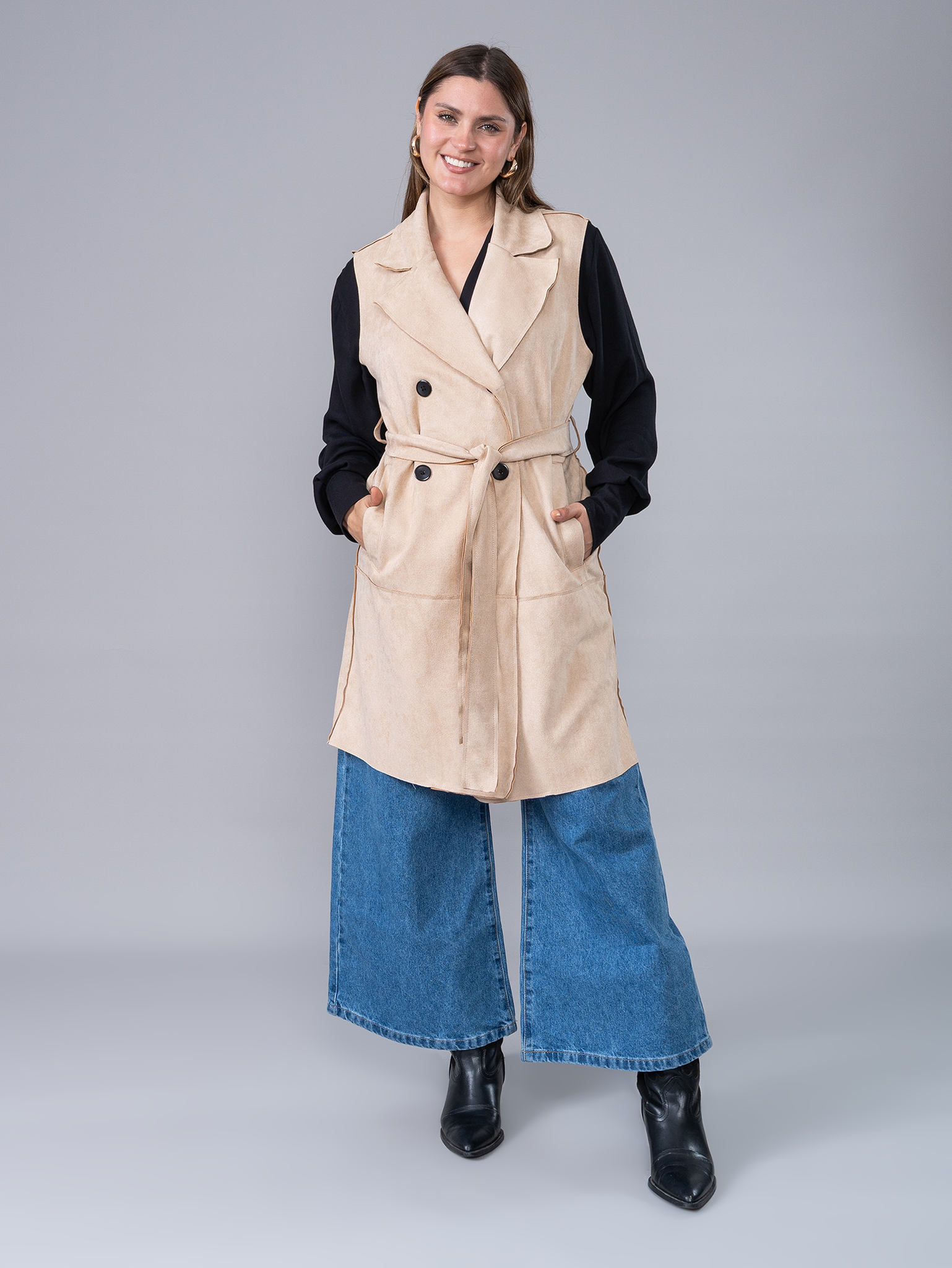 Chaleco Patricia Beige 2.0