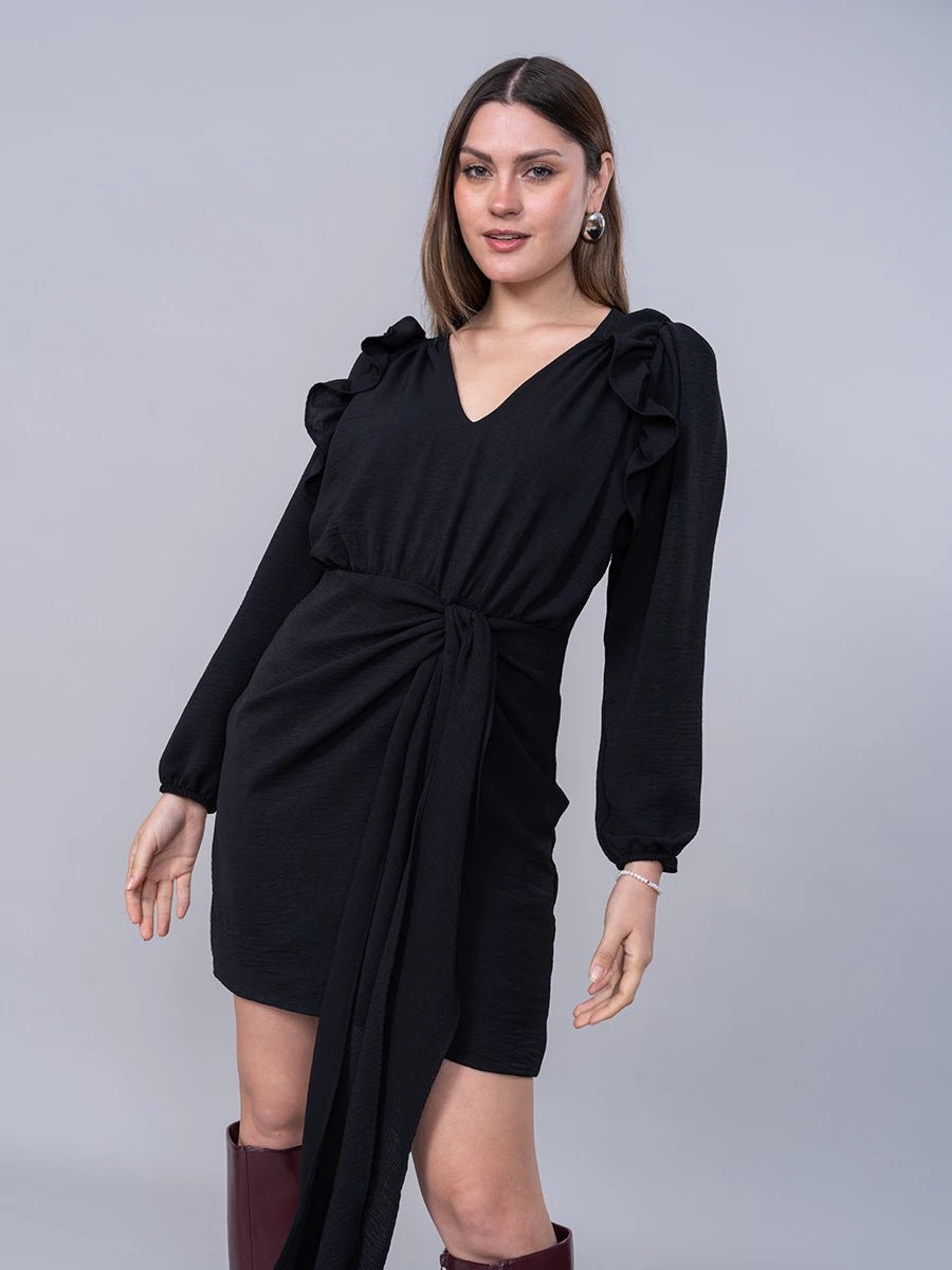 Vestido Romi Negro - Vestido de La Matier