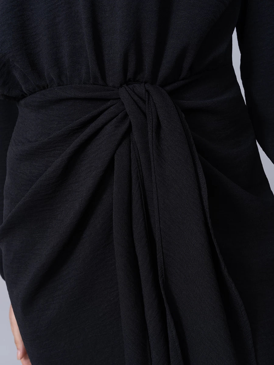 Vestido Romi Negro - Vestido de La Matier