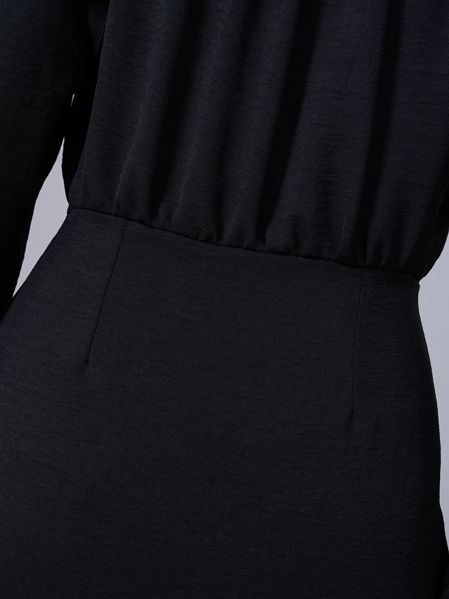 Vestido Romi Negro - Vestido de La Matier