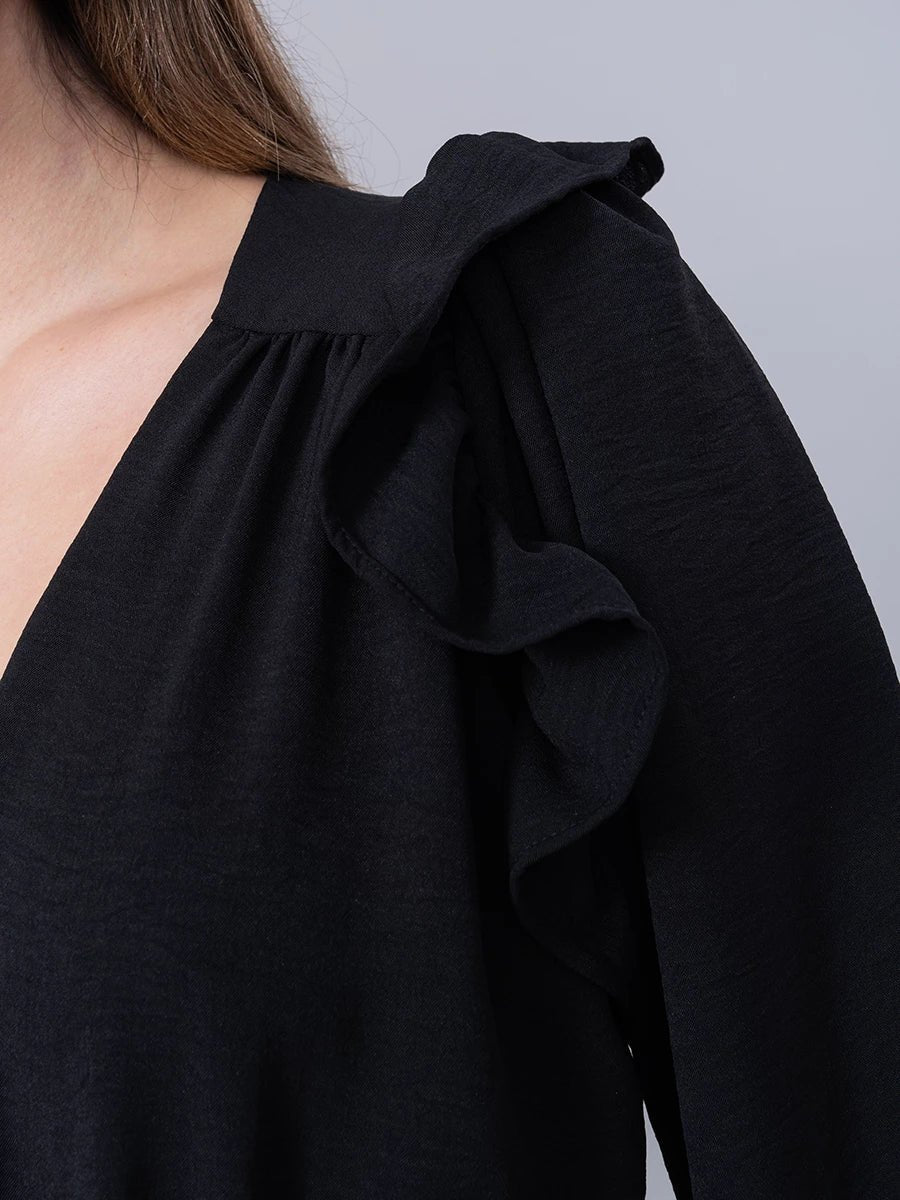 Vestido Romi Negro - Vestido de La Matier