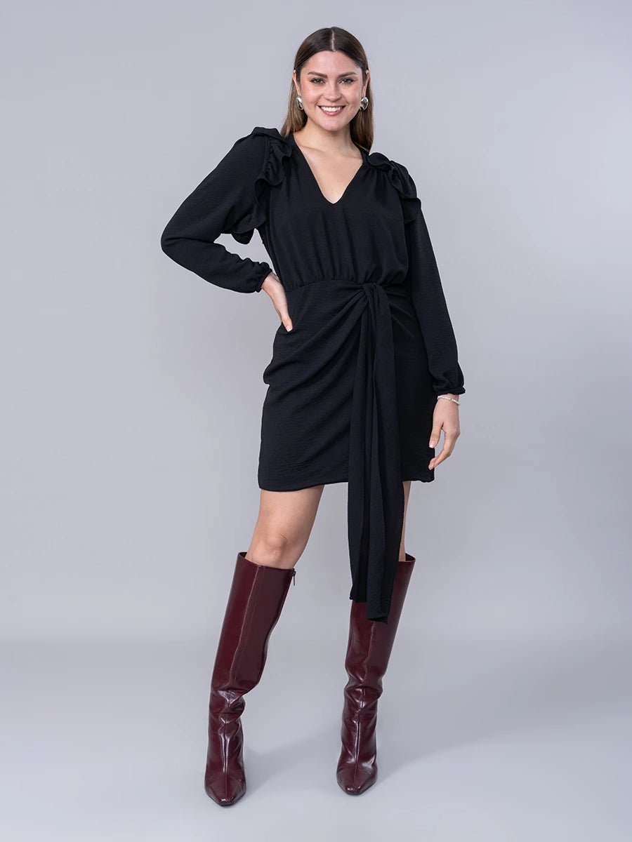 Vestido Romi Negro - Vestido de La Matier