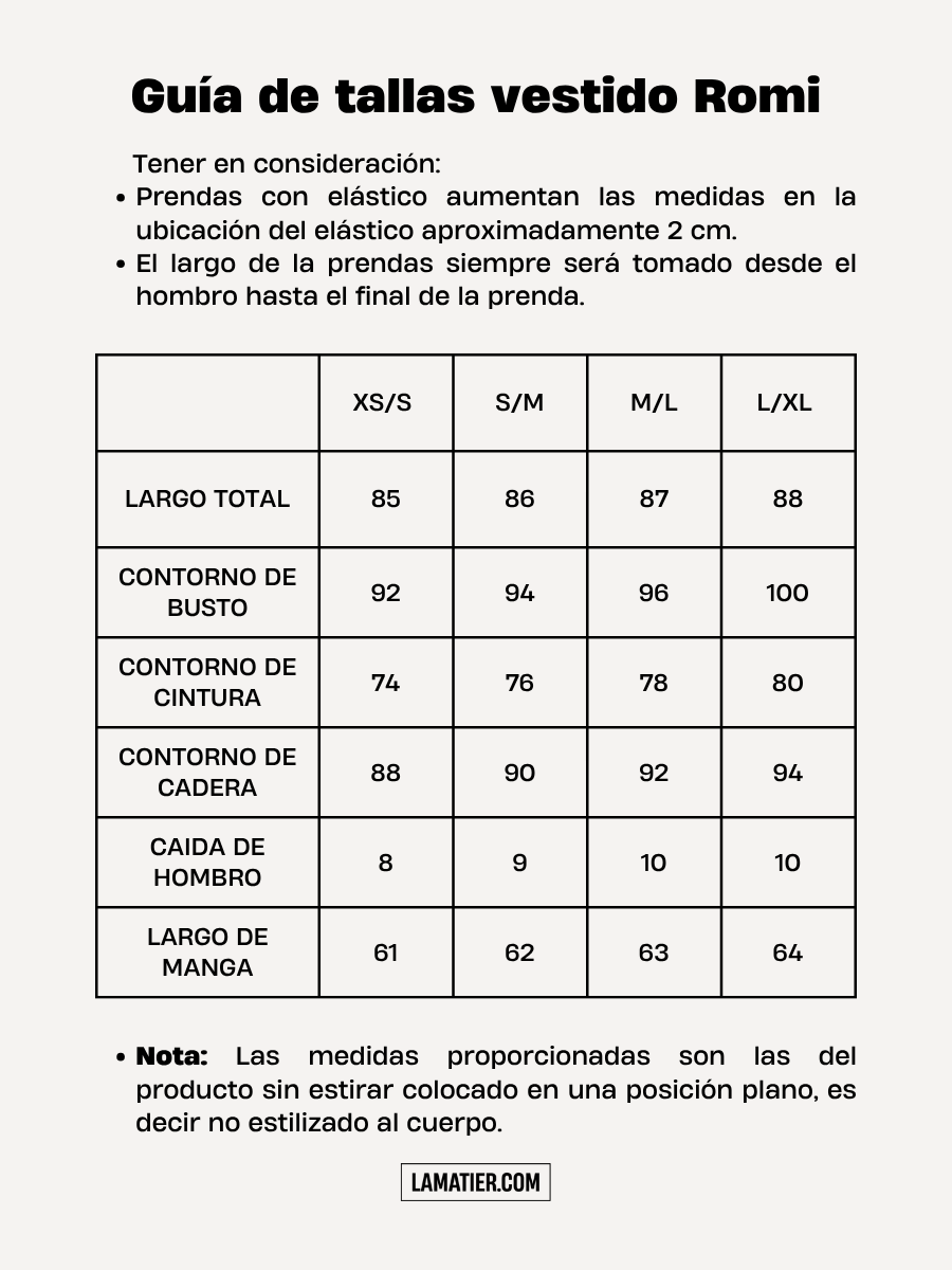 Vestido Romi Negro - Vestido de La Matier