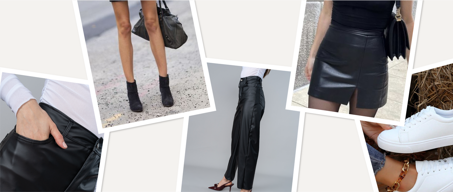 La cuerina: una aliada versátil para looks urbanos y elegantes.