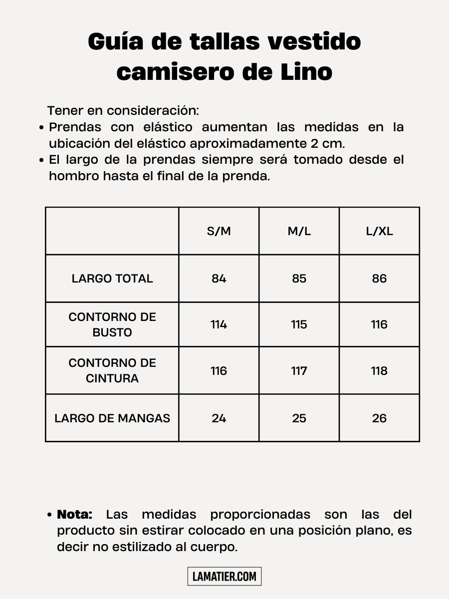 Vestido Camisero de Lino Rayas Celeste