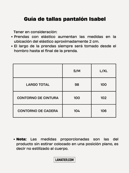 Conjunto Isabel Negro