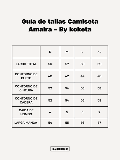 Camiseta Faja Superfit Amaira Negro -  Koketa