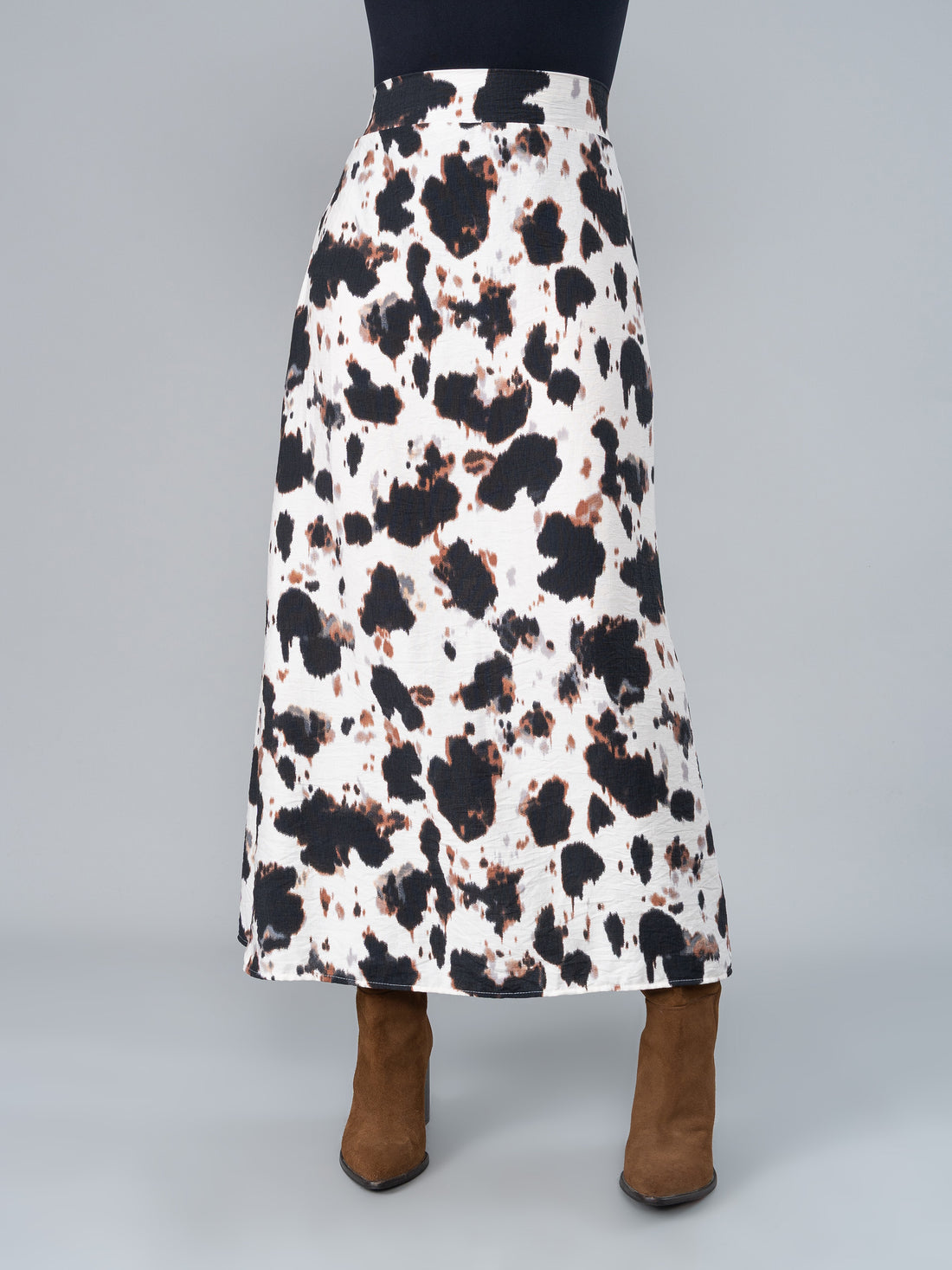 Falda Larga  Lira Estampada