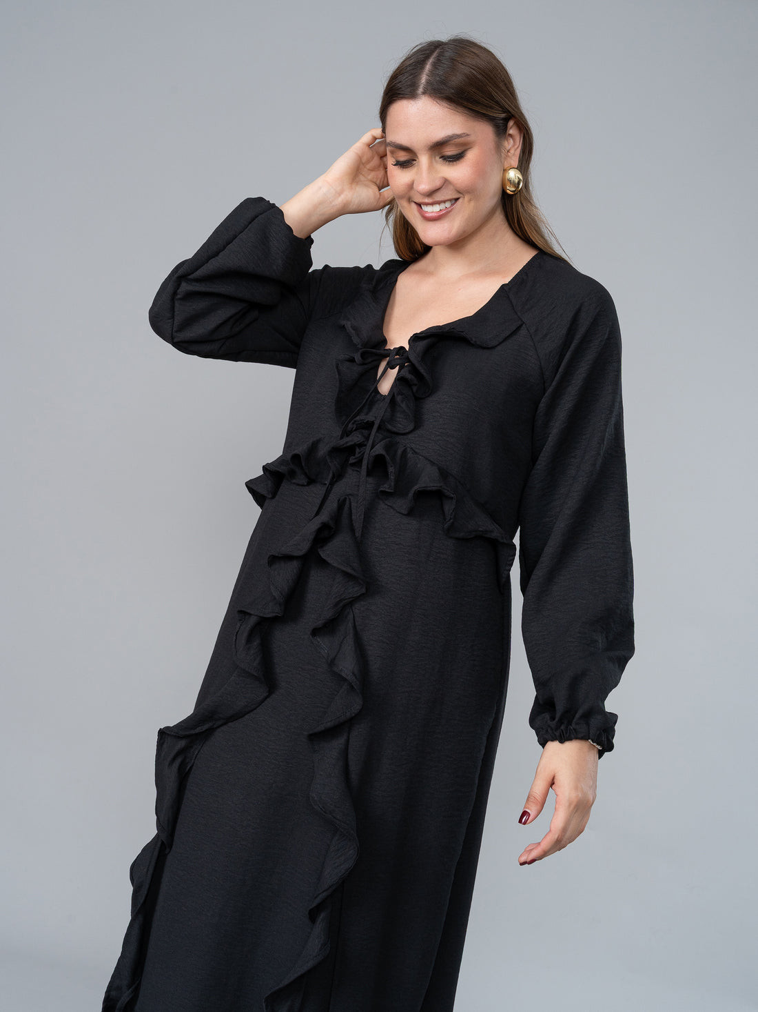 Vestido Lara Negro en Gaia