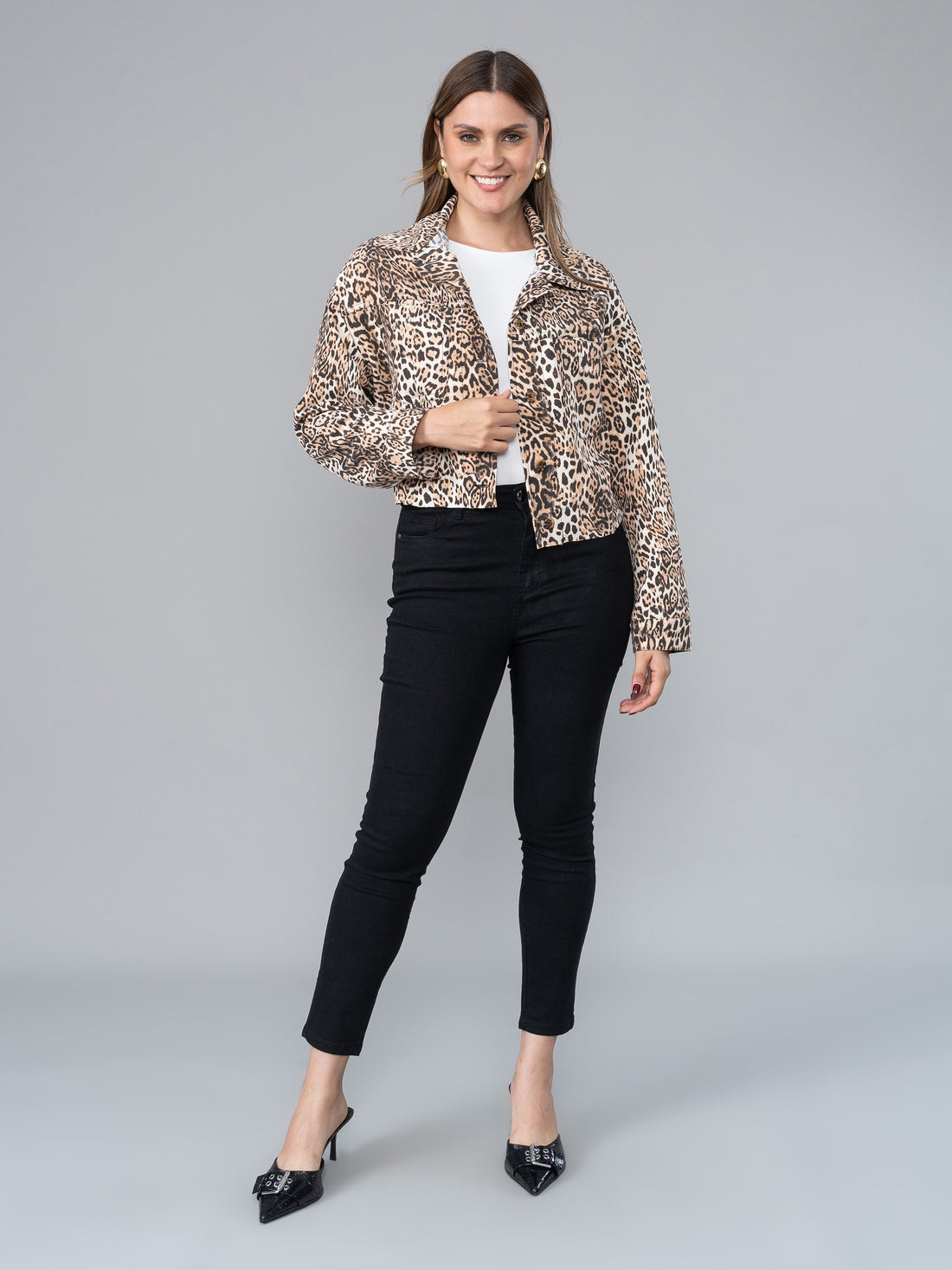 Casaca Alicia Animal Print en Catania