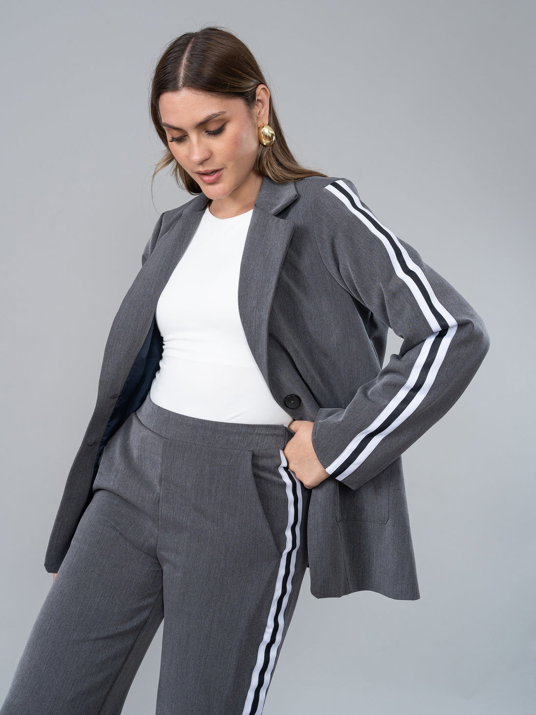 Blazer Sofia Gris Sport