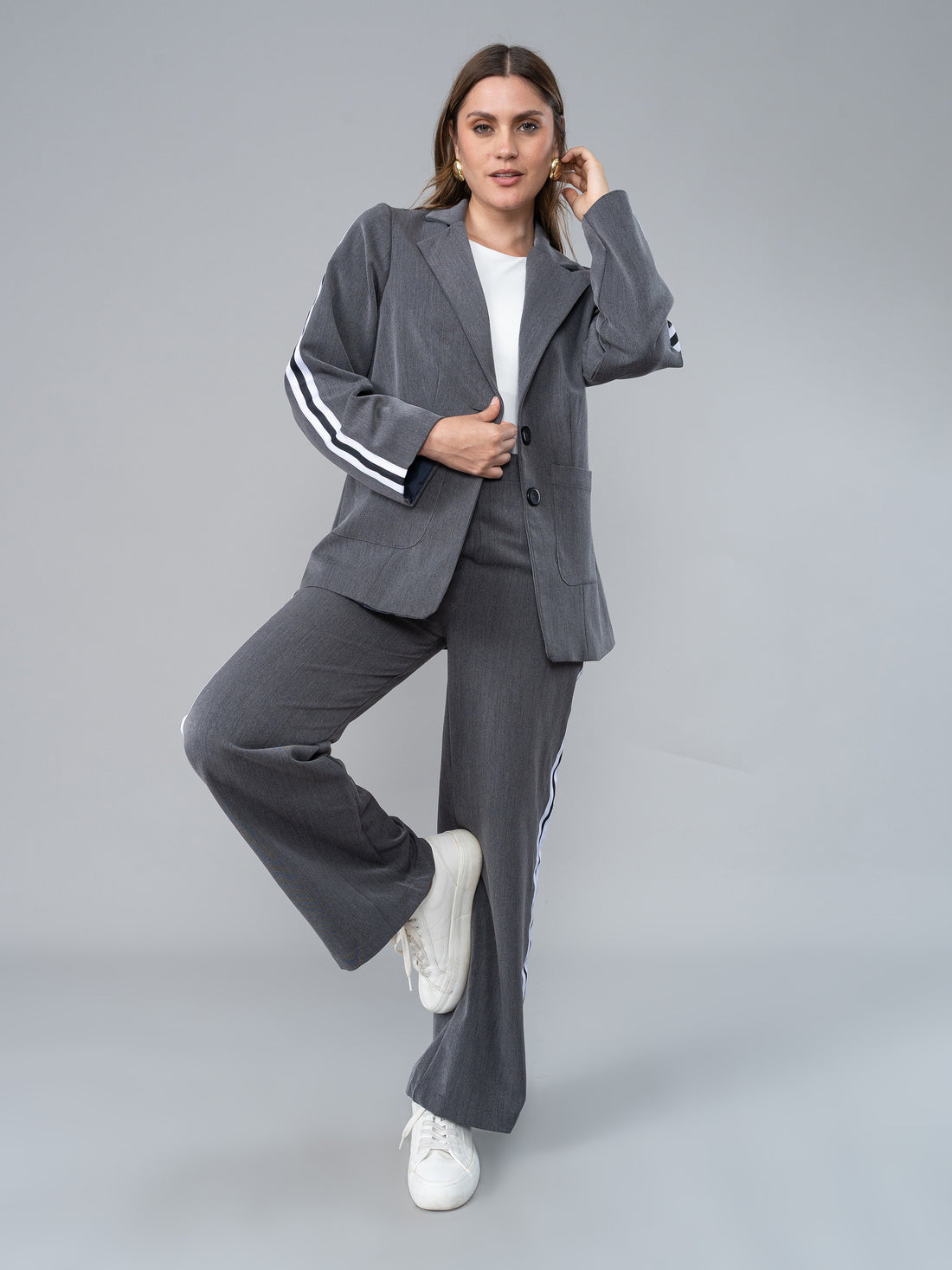 Blazer Sofia Gris Sport