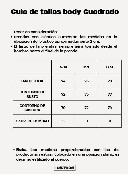 Body Manga Zero  Blanco