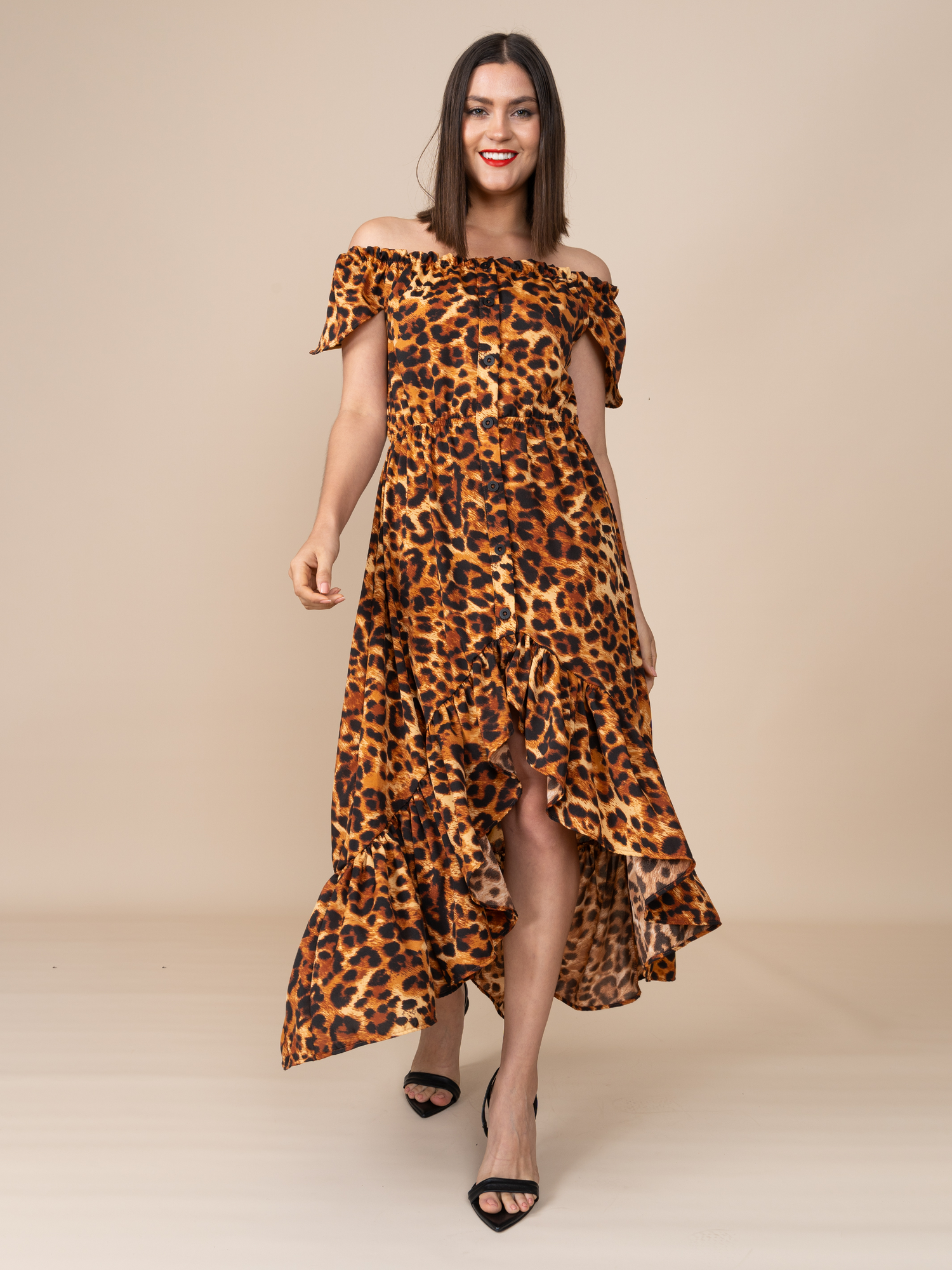 Vestido Julieta Estampado Animal Print
