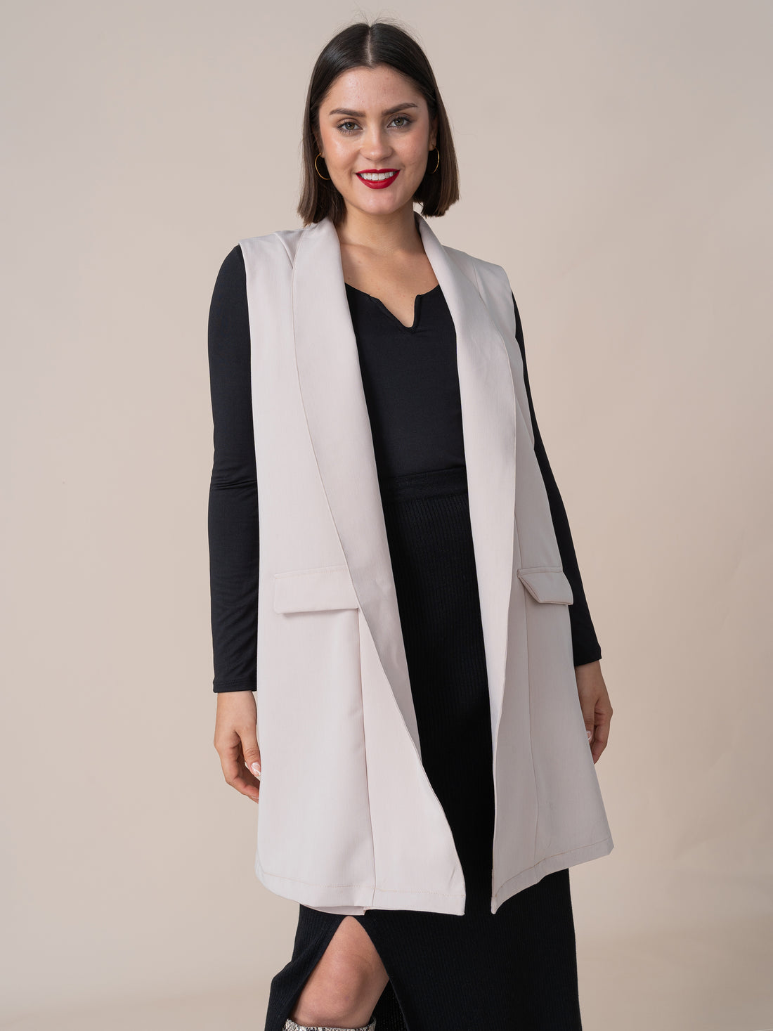 Chaleco Kira Beige