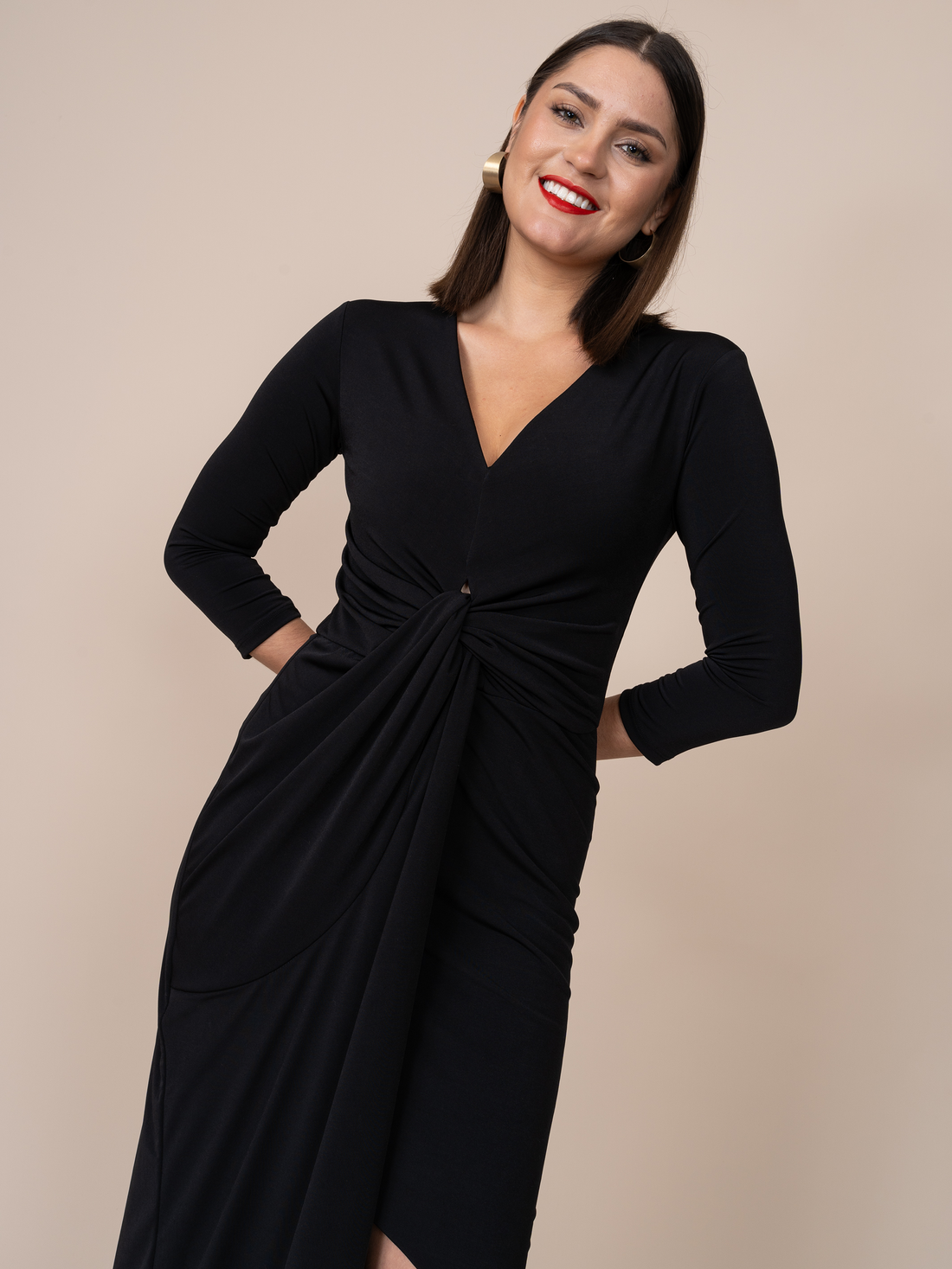 Vestido Pilar Negro