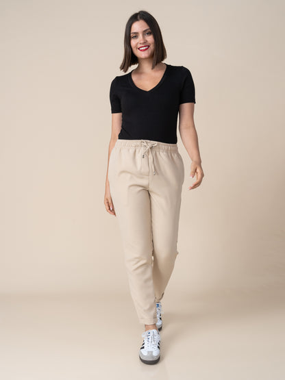 Formal Jogger Ariel Beige