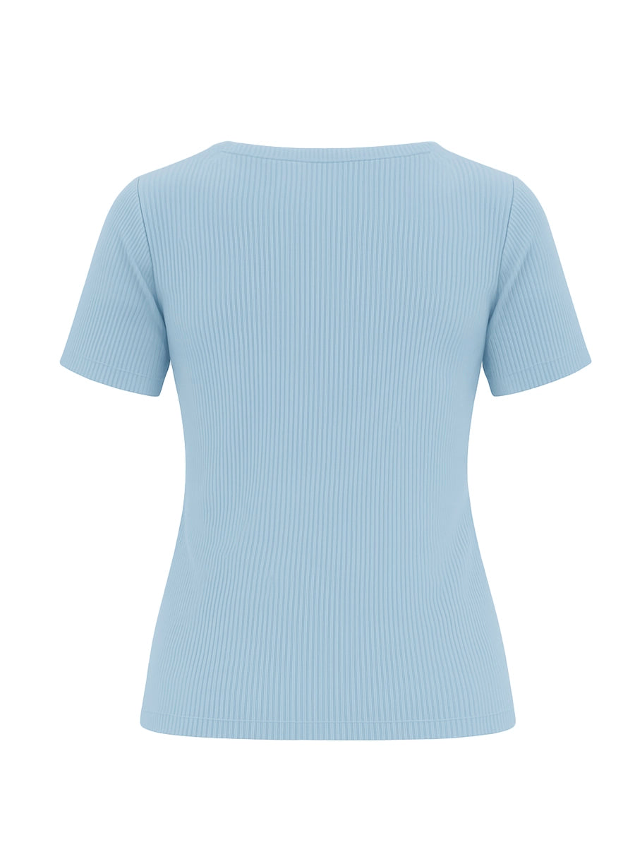 Polo Básico Celeste