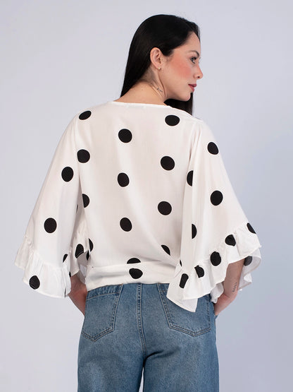 Blusa Margot Polka Dods
