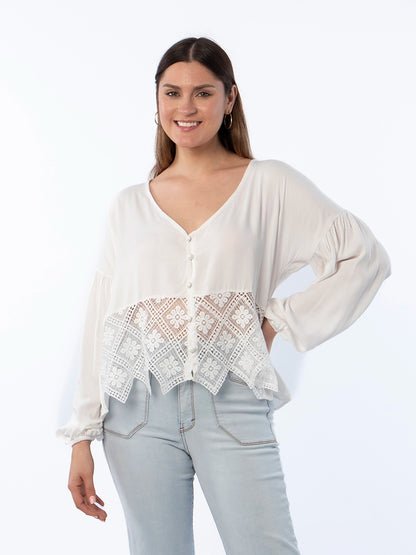 Blusa Martina Blanca