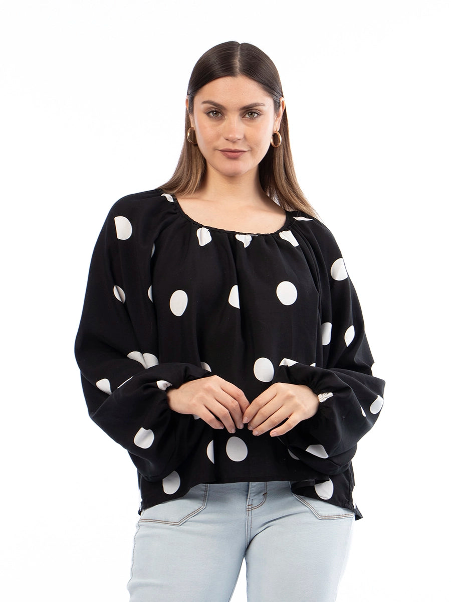 Blusa Rangla Polka Dods