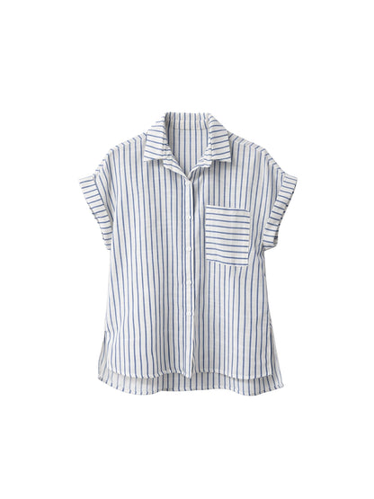 Blusa Maribel Rayas Celeste